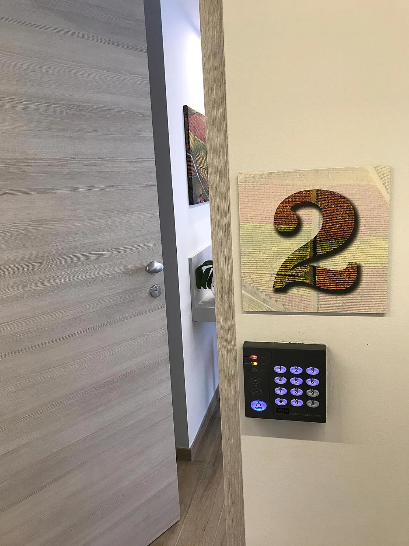 Decorative detail in Casa Soave B&B