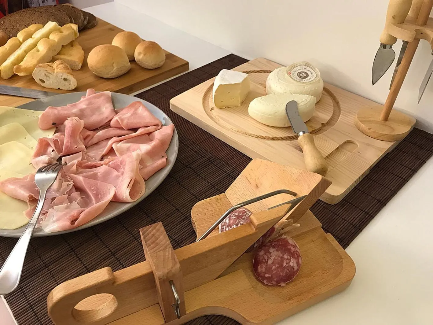 Continental breakfast in Casa Soave B&B