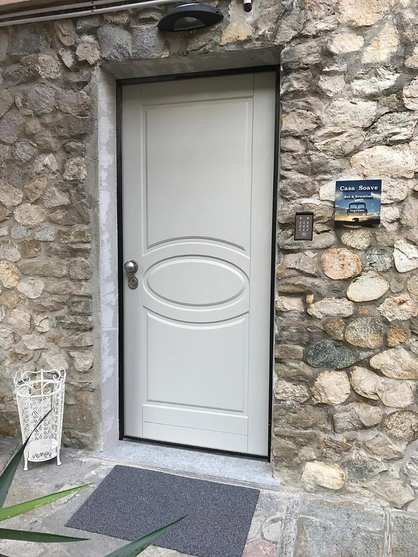 Facade/entrance in Casa Soave B&B
