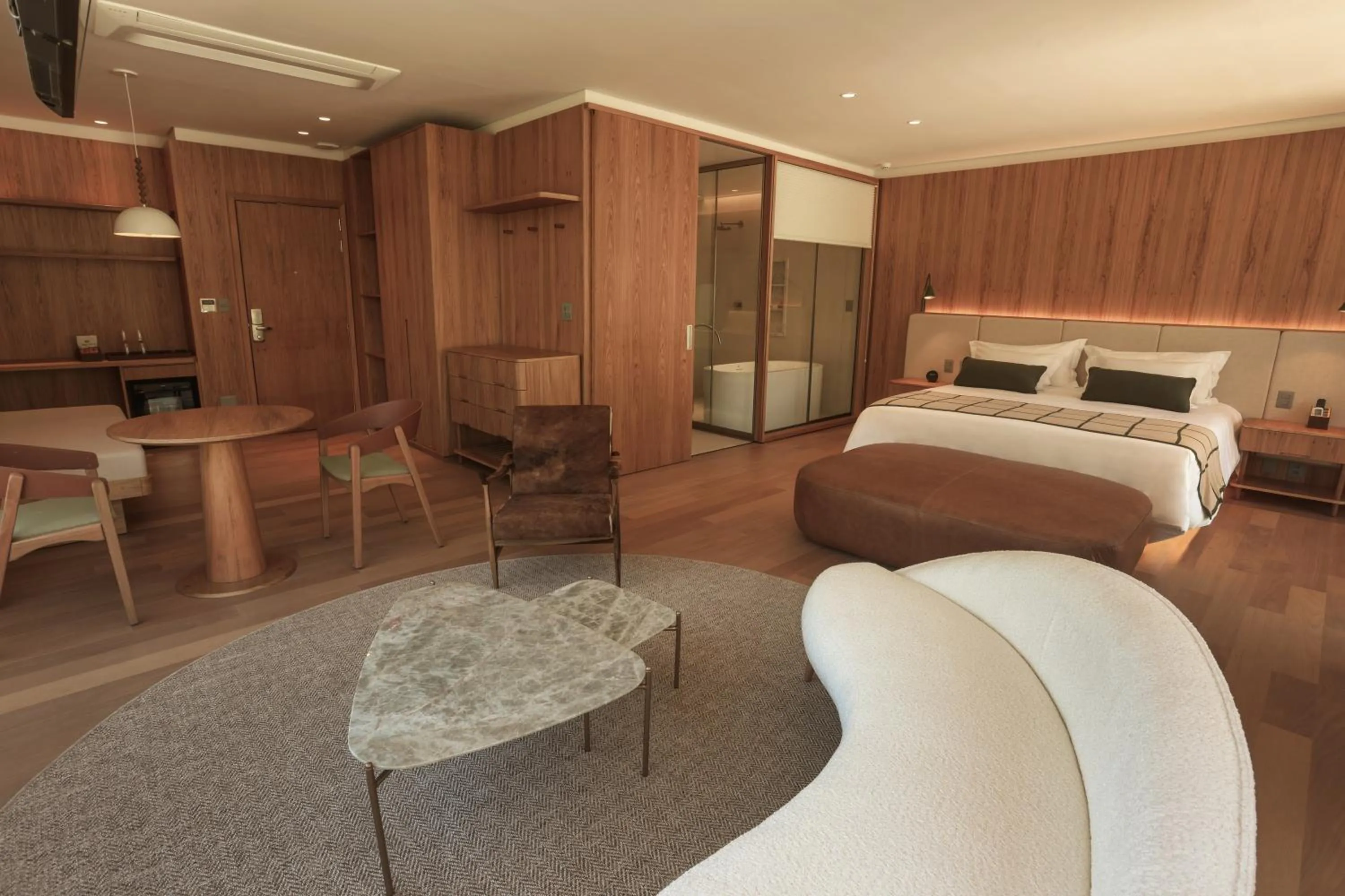 Bed in Hotel Vila Inglesa