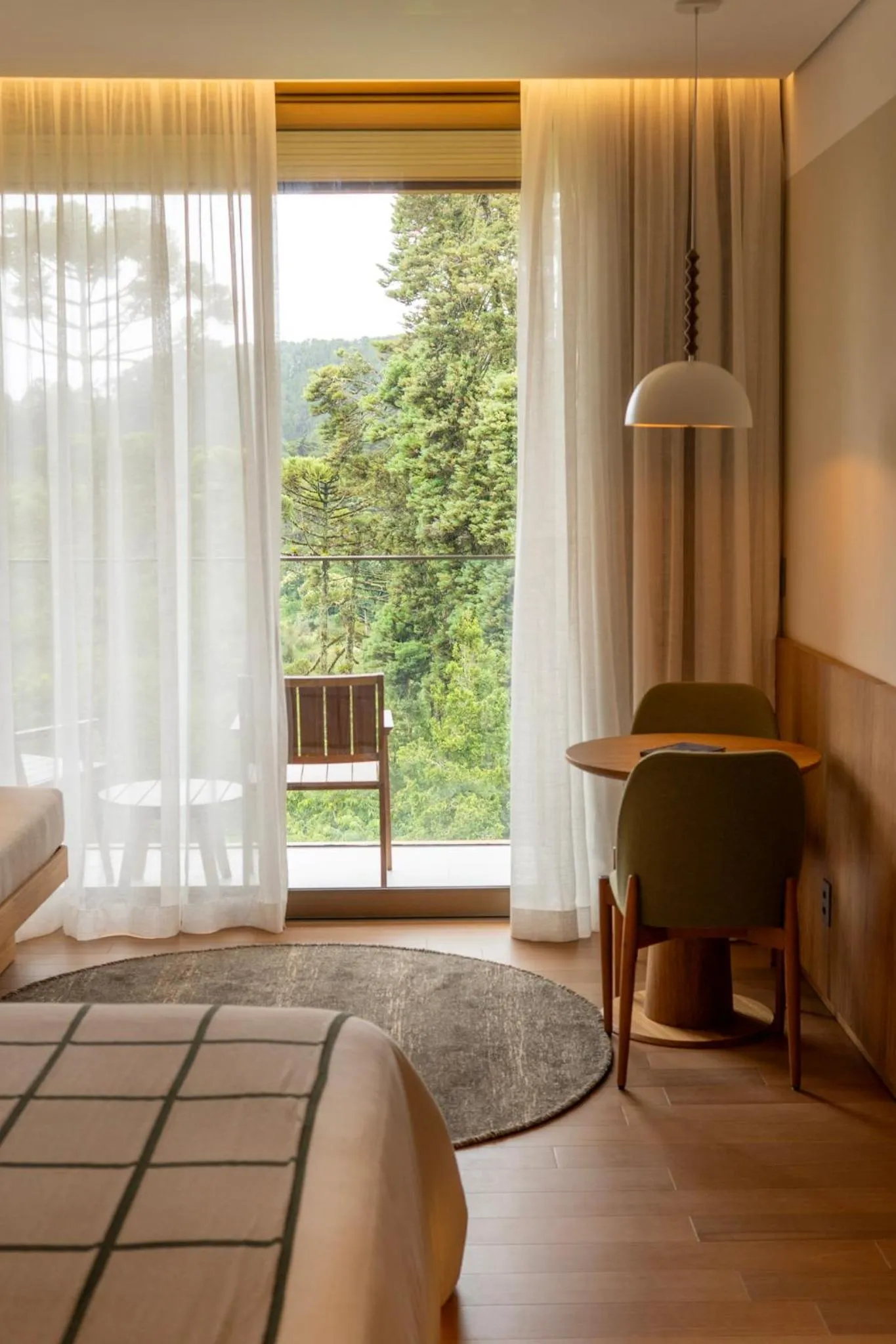 Bed in Hotel Vila Inglesa