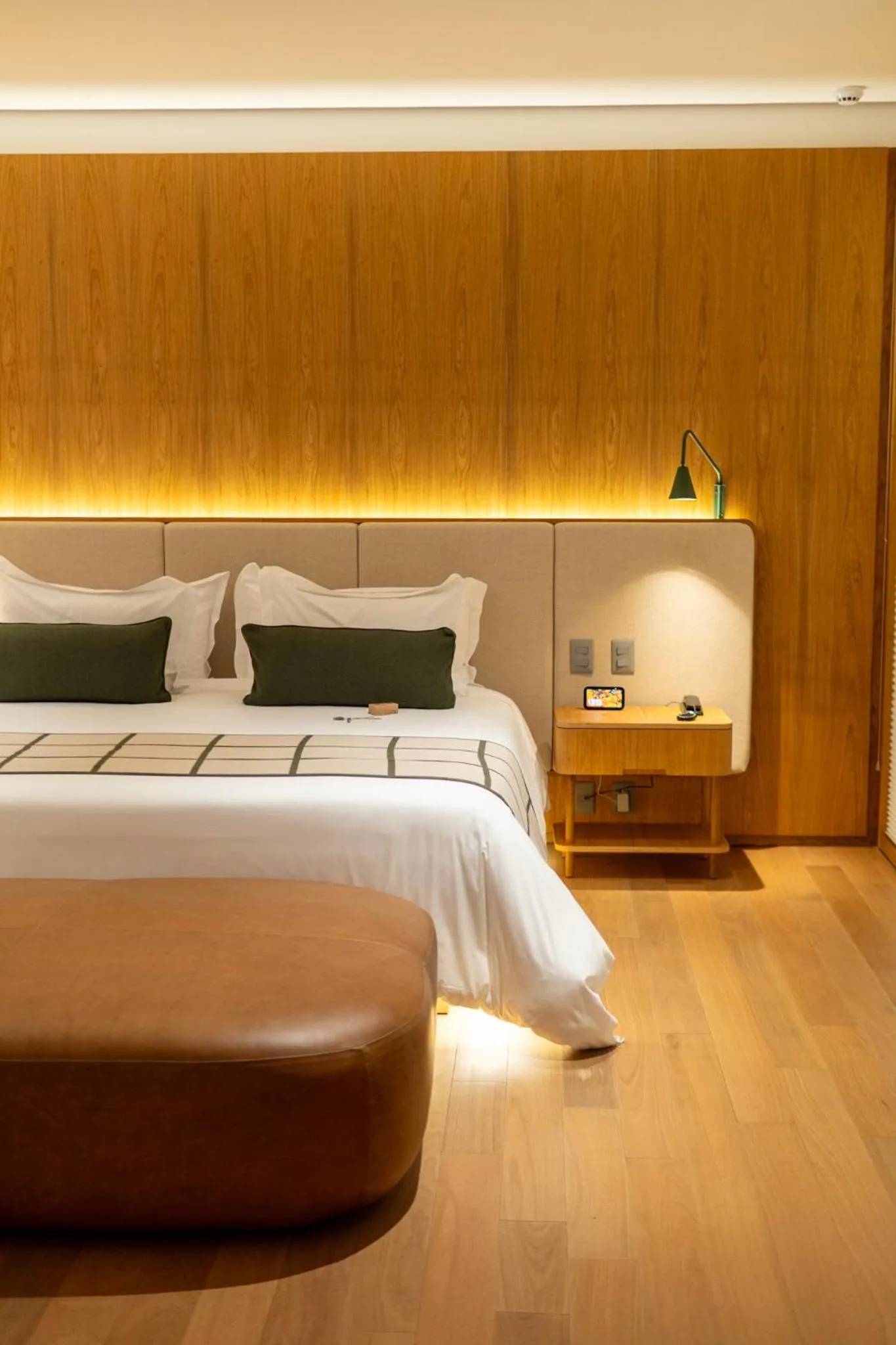 Bed in Hotel Vila Inglesa