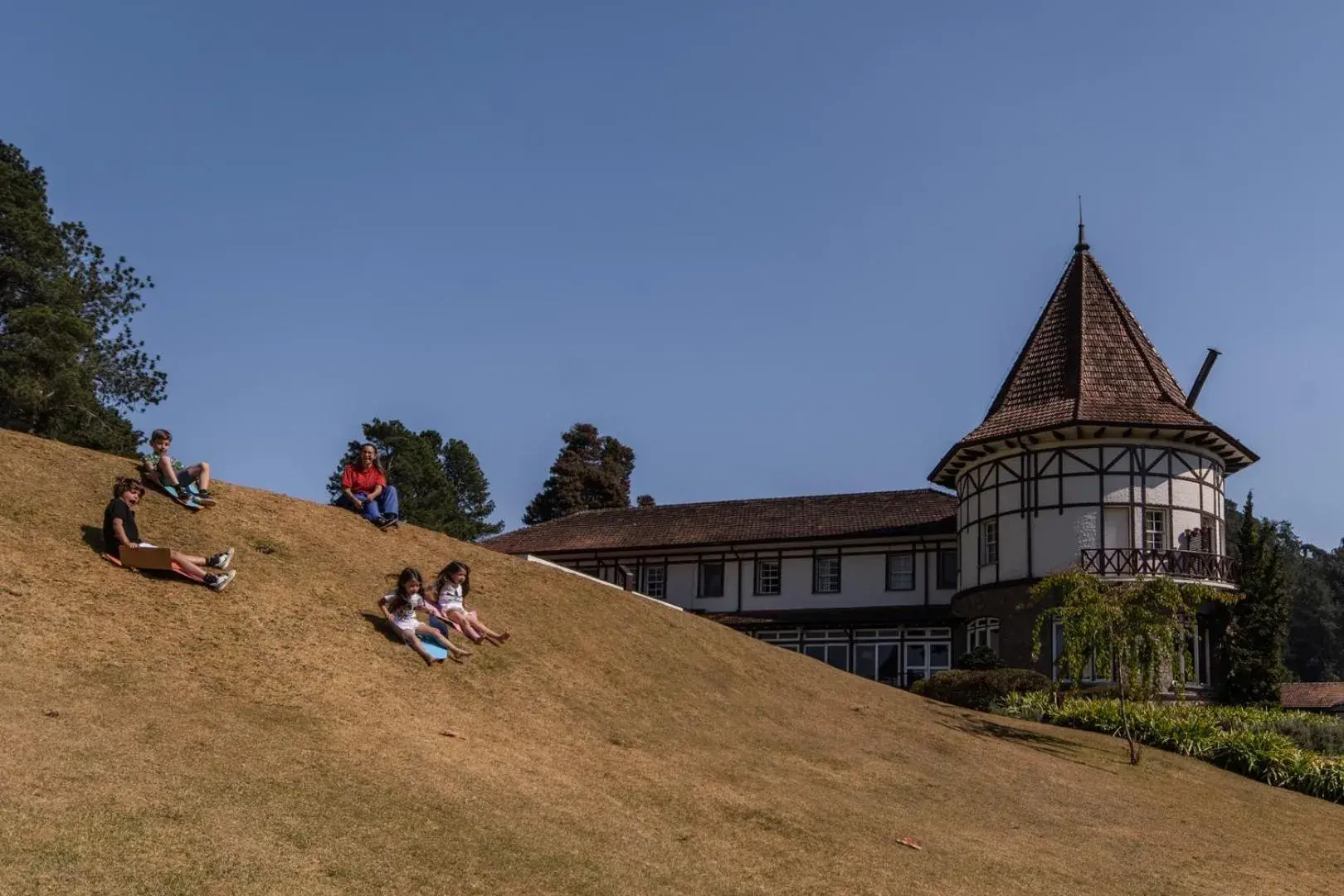 Property building in Hotel Vila Inglesa Property building in Hotel Vila Inglesa