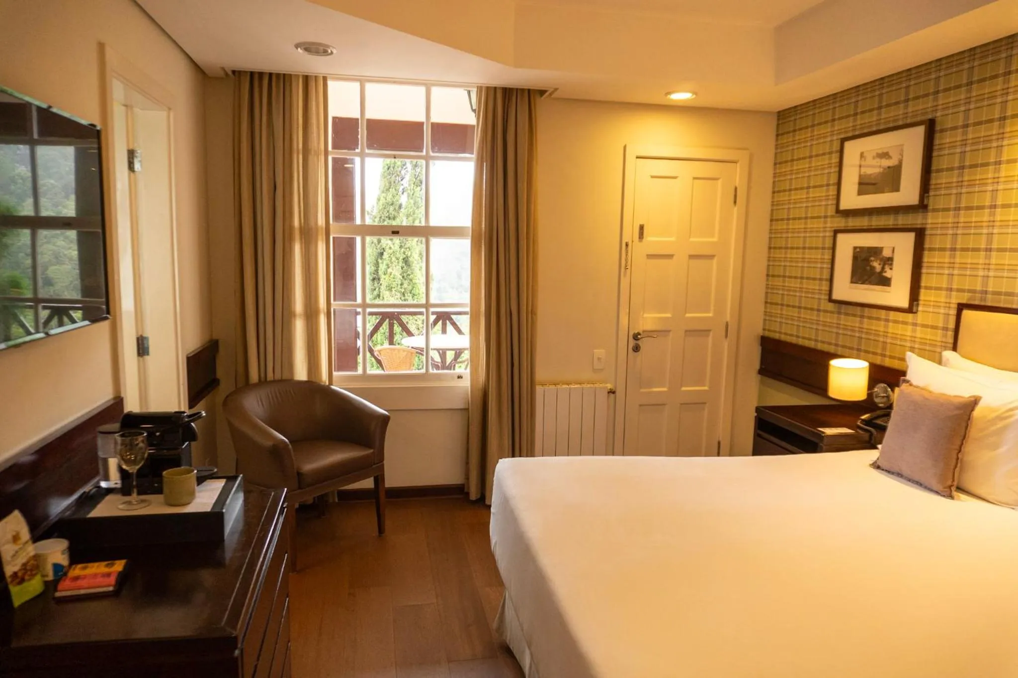 Bed in Hotel Vila Inglesa