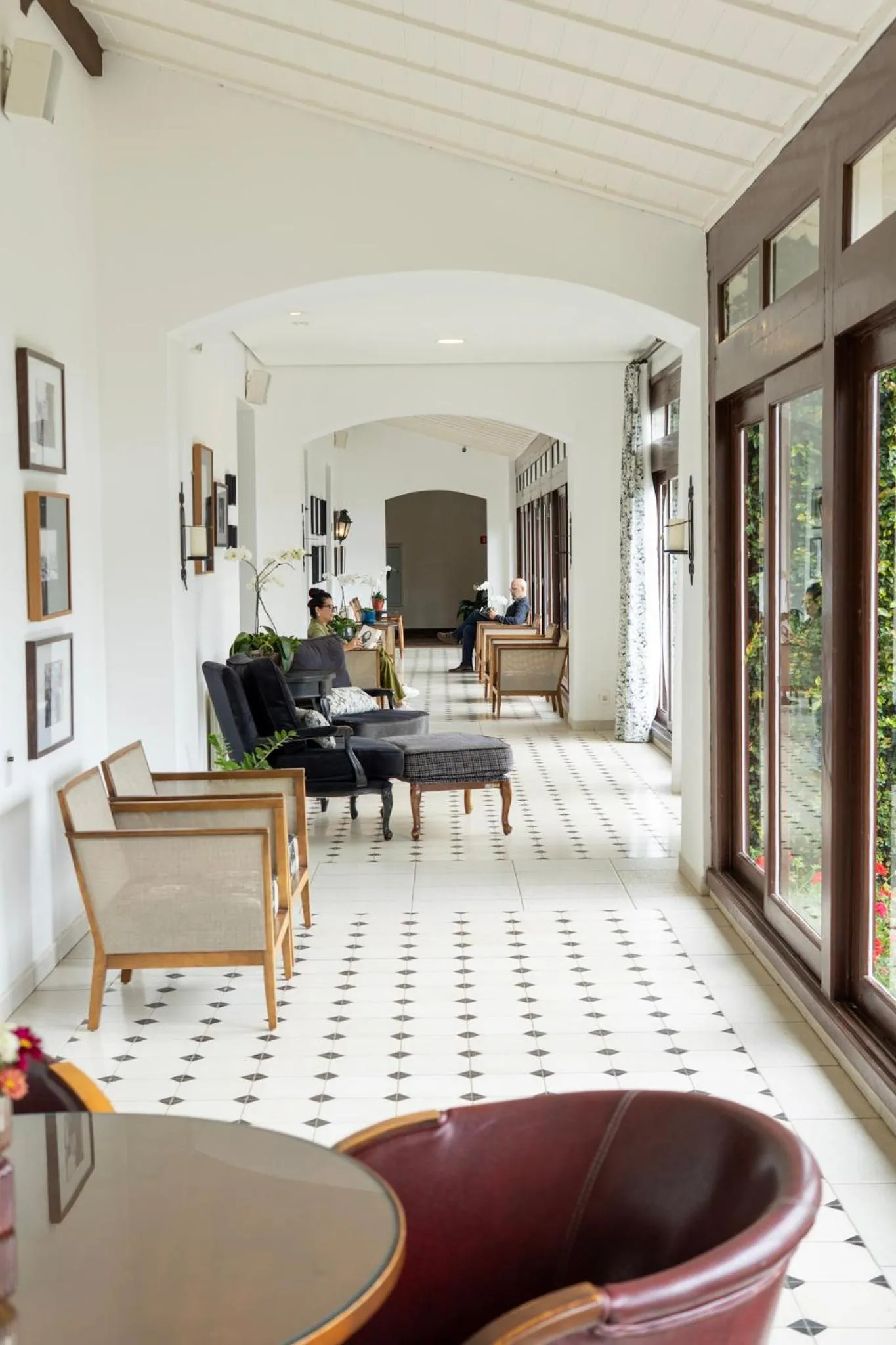 Living room in Hotel Vila Inglesa