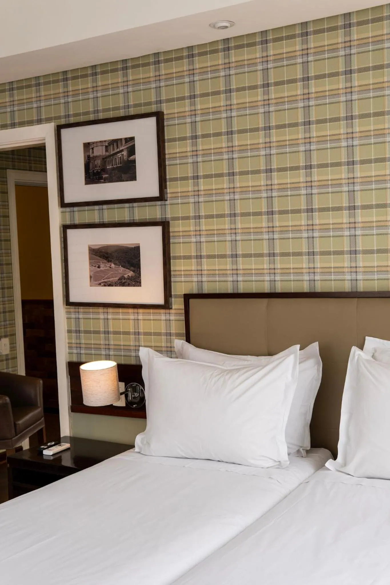 Bed in Hotel Vila Inglesa