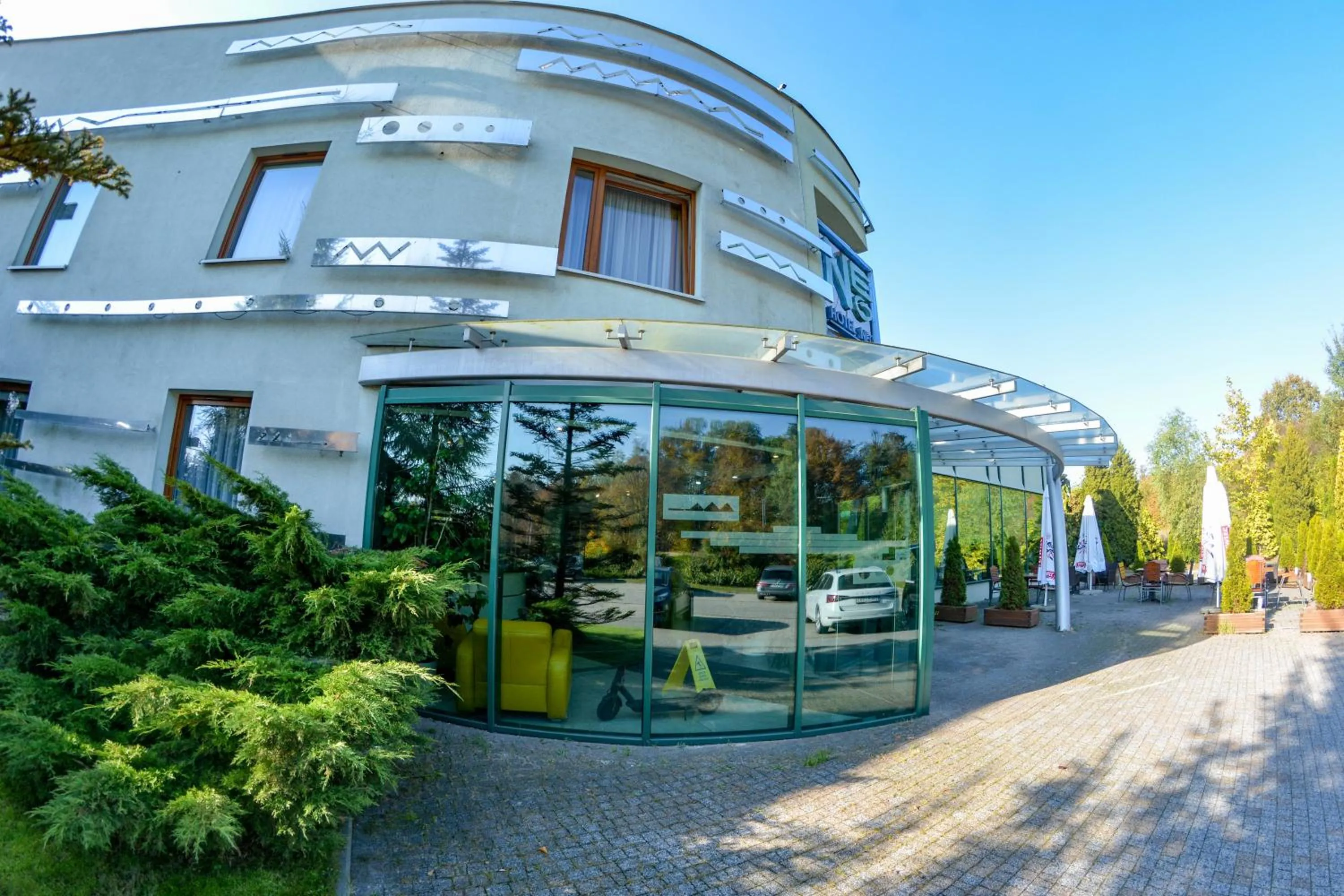 Facade/entrance in Hotel Neo