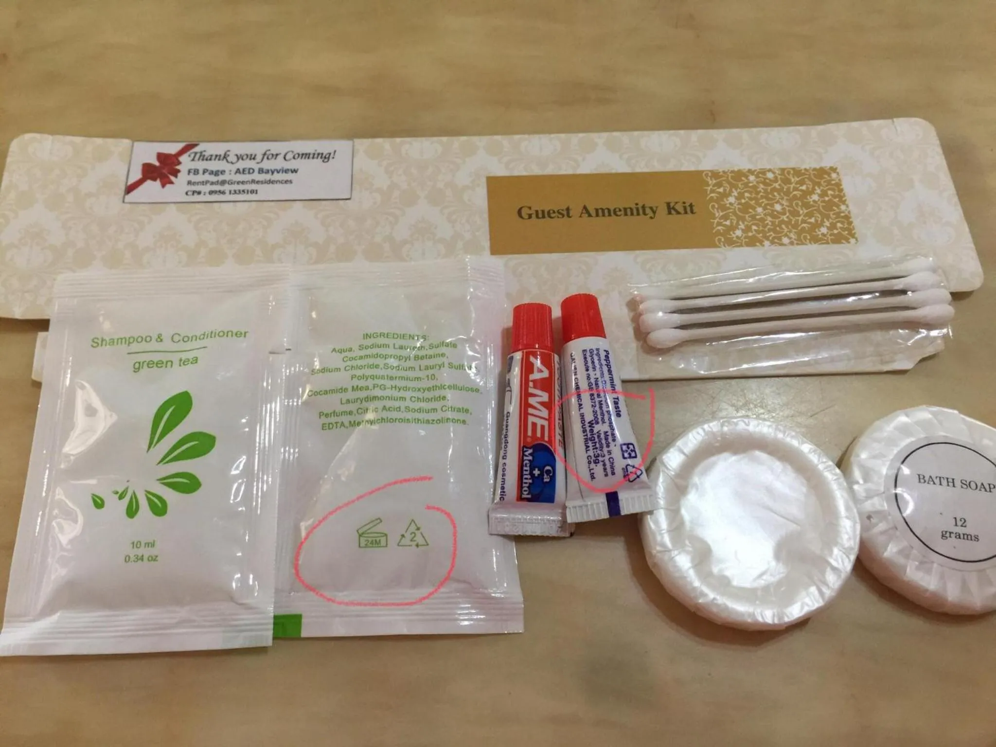 AED Manila Bay view at Green Residences