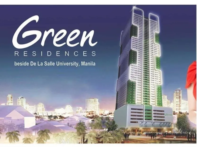 Property logo or sign in AED Manila Bay view at Green Residences