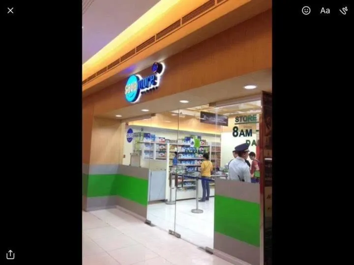 On-site shops in AED Manila Bay view at Green Residences