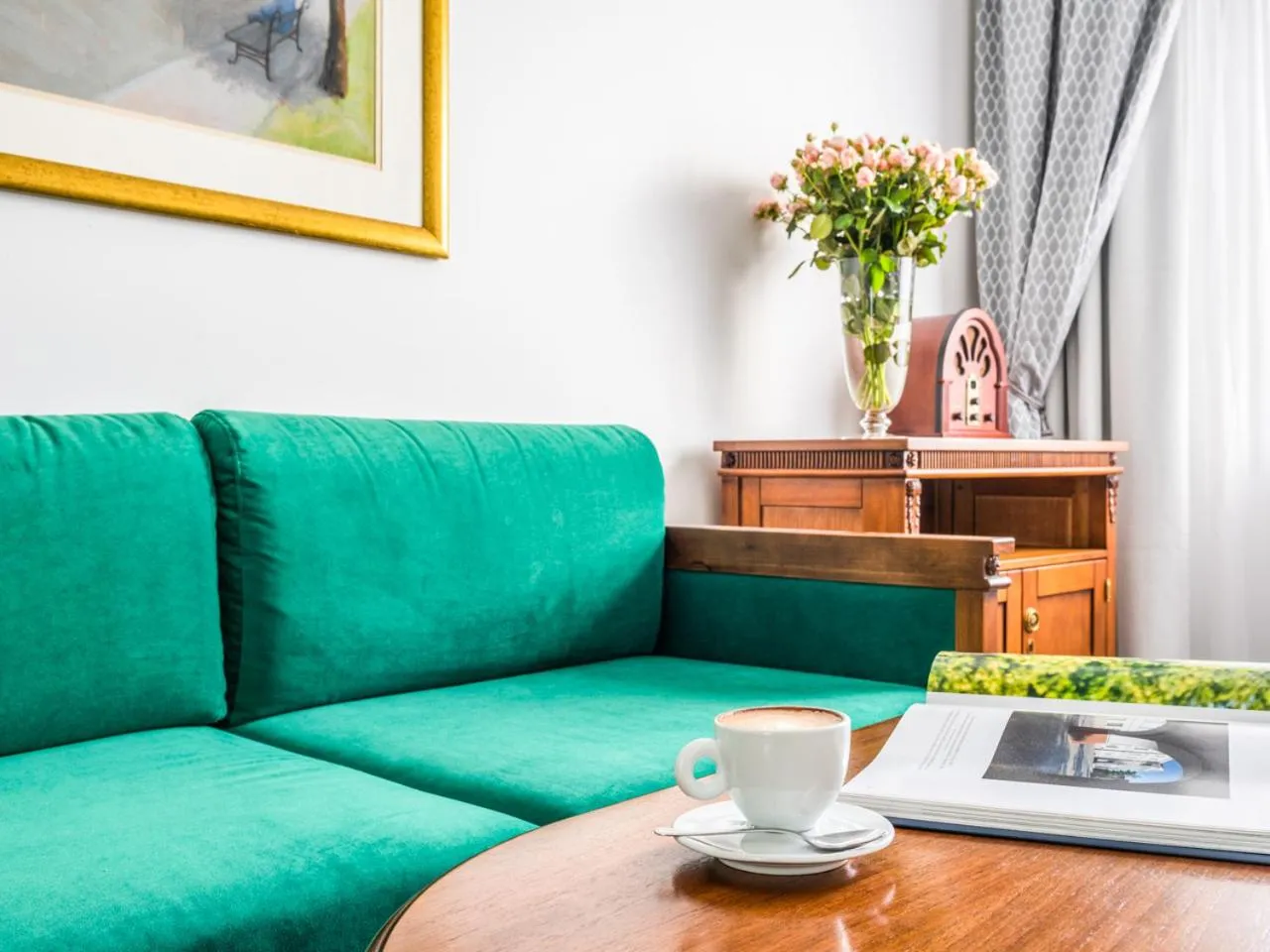 Living room in Hotel Pod Złotą Różą