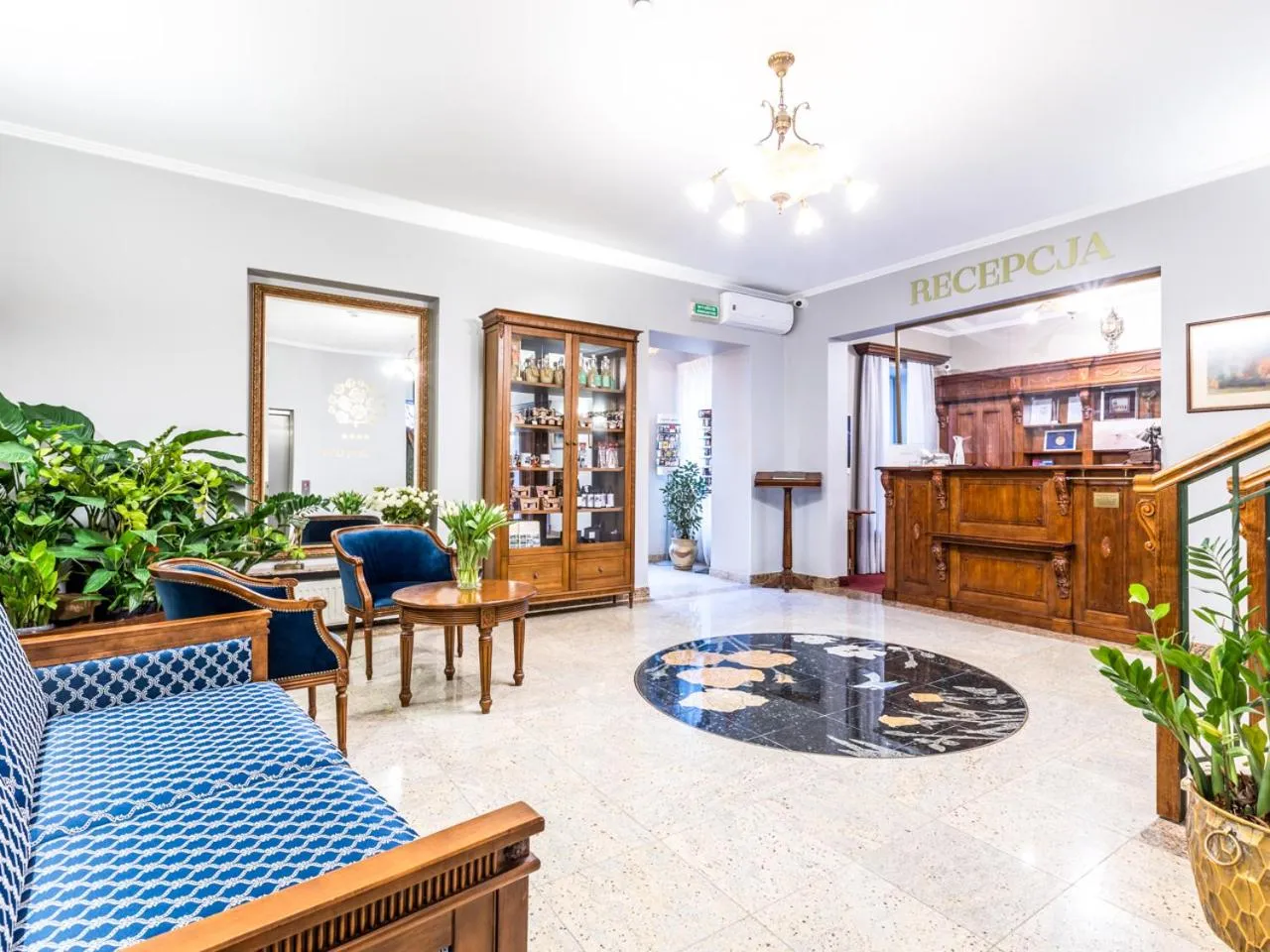 Living room in Hotel Pod Złotą Różą