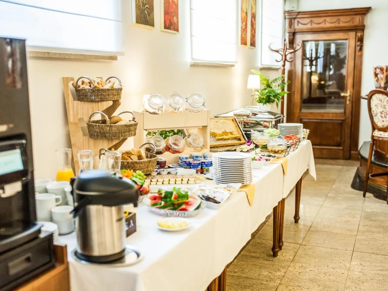 Food and drinks in Hotel Pod Złotą Różą