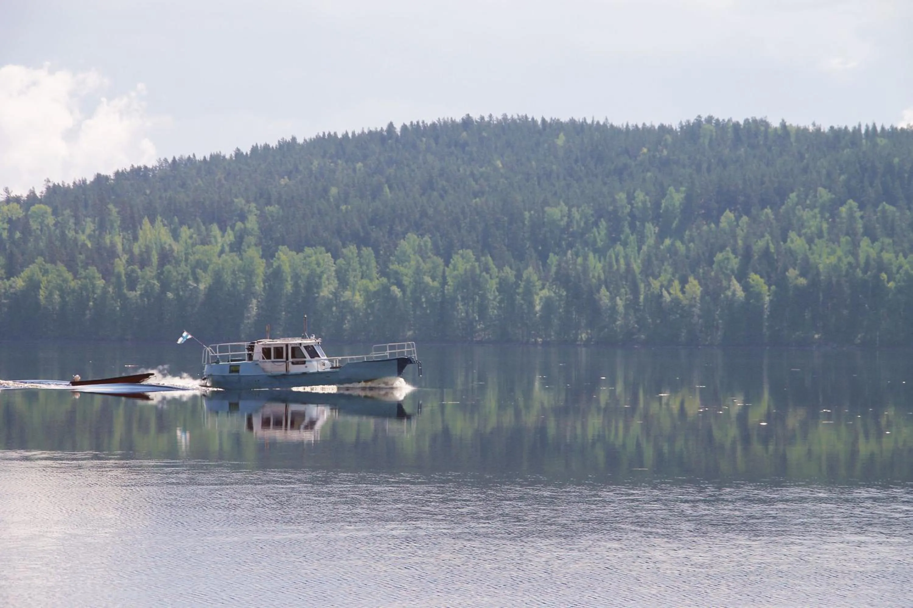 Lake view in Kujanpää | Paajoen Vuokramökit