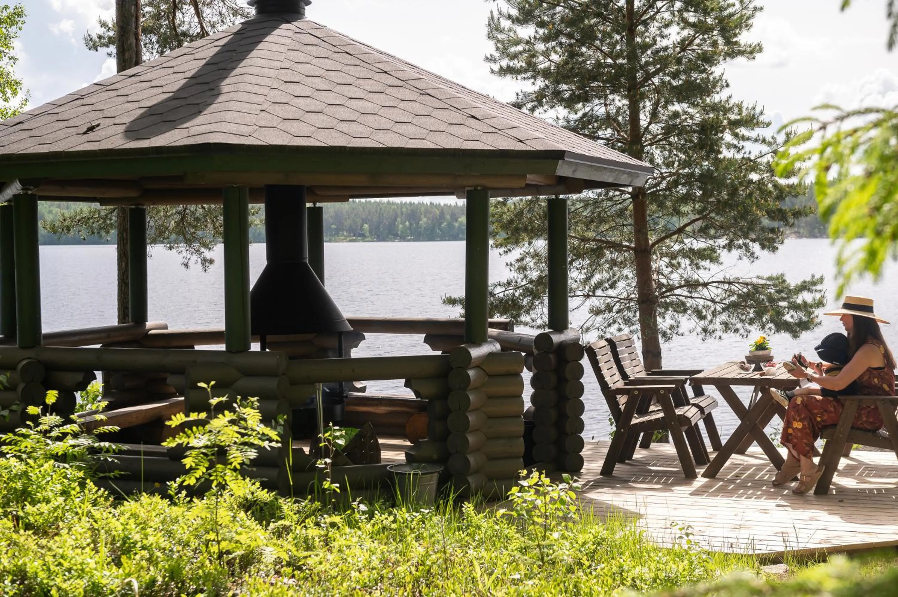 BBQ facilities in Kujanpää | Paajoen Vuokramökit