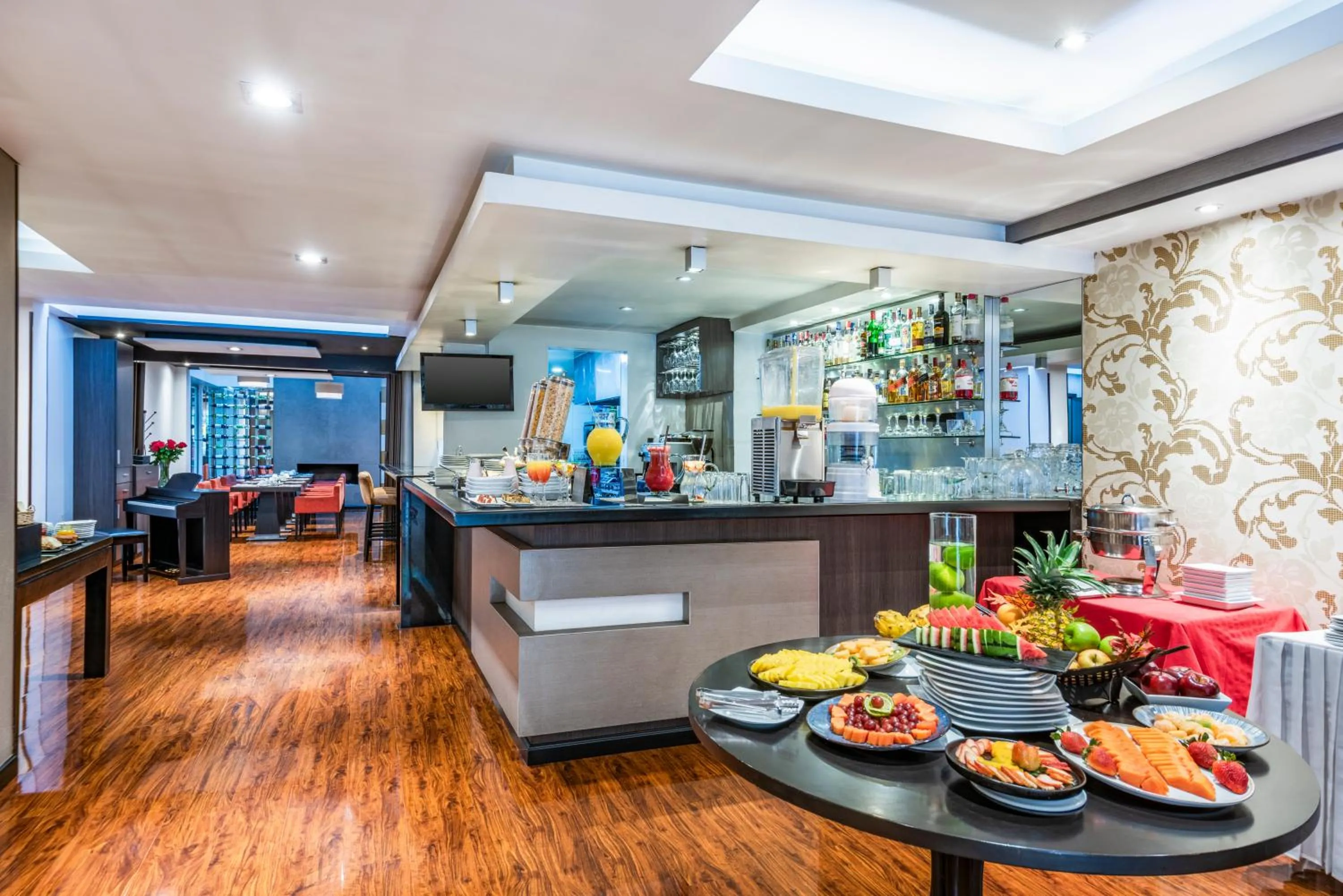 Breakfast in Hotel Jazz Apartments