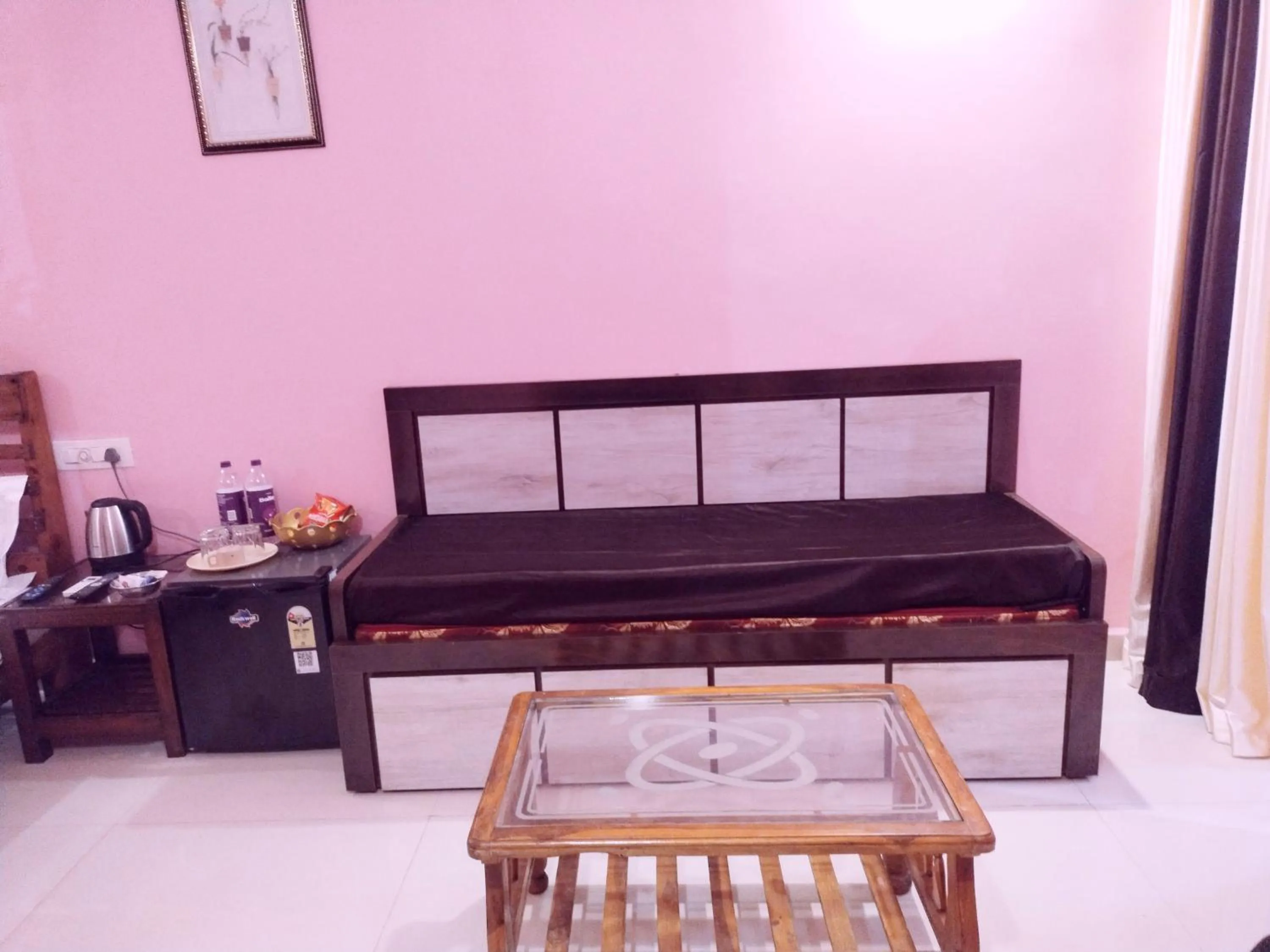 Bed in Samant Beach Resort