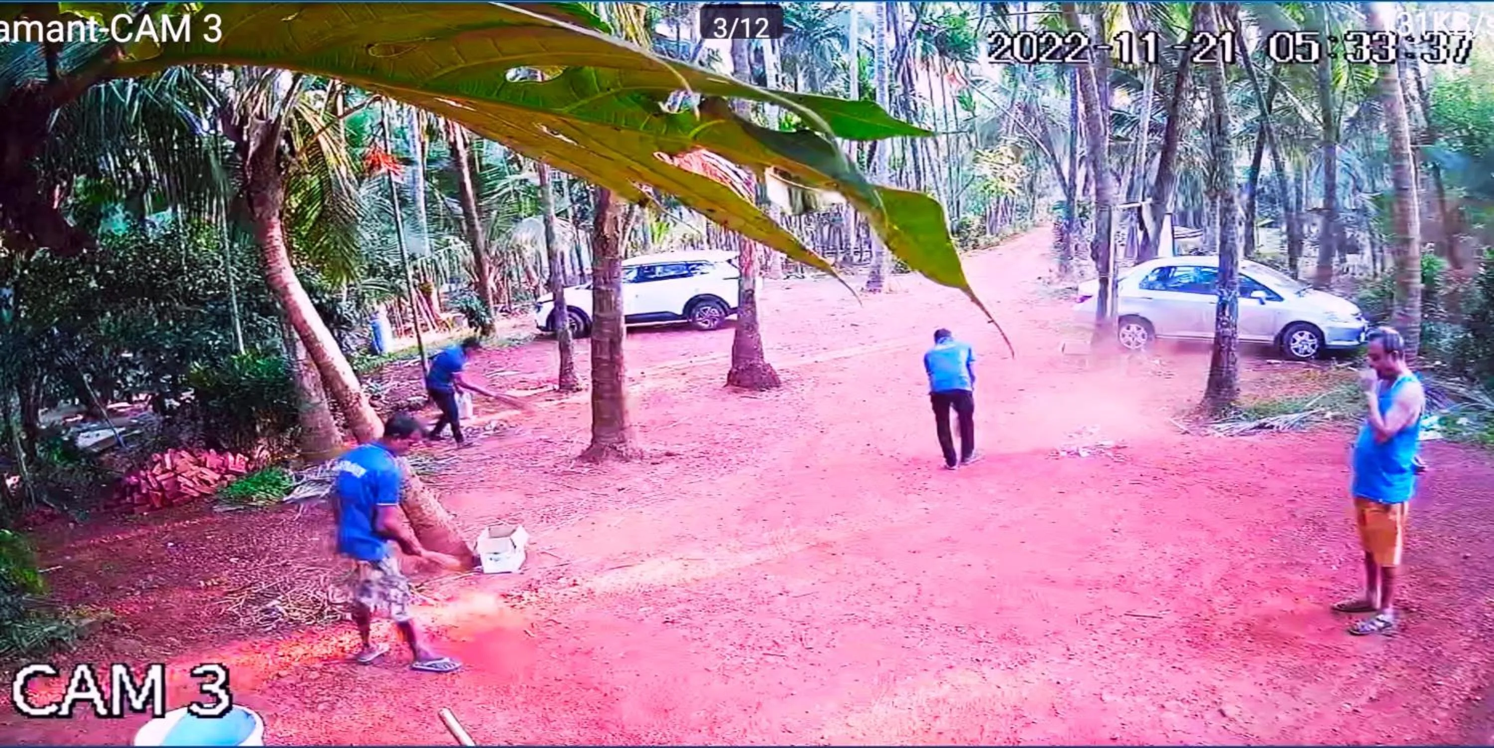 Garden in Samant Beach Resort