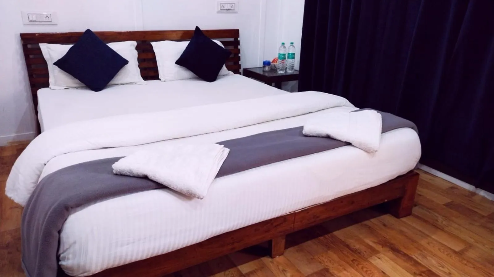 Bed in Samant Beach Resort