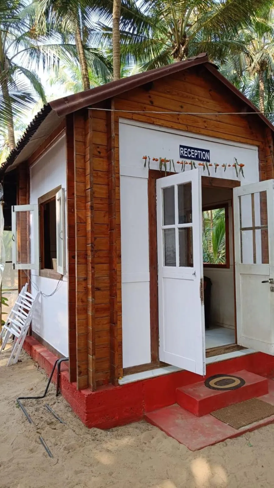 Garden in Samant Beach Resort