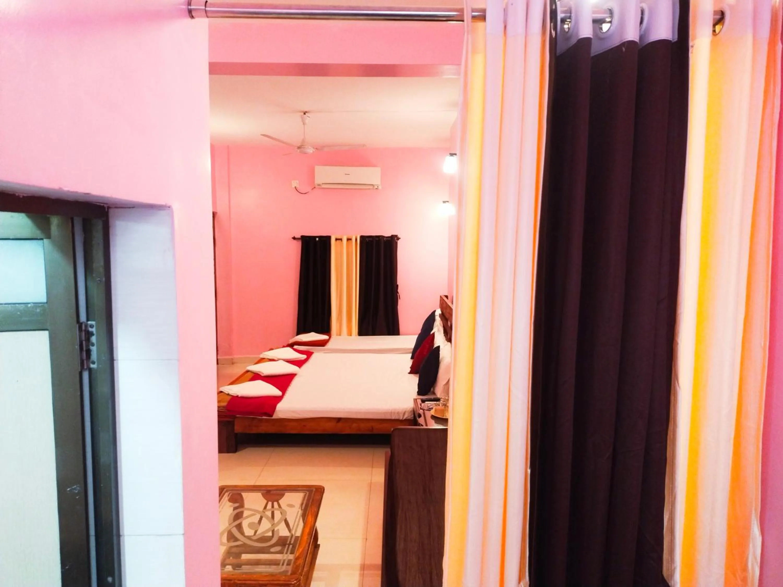 Bed in Samant Beach Resort