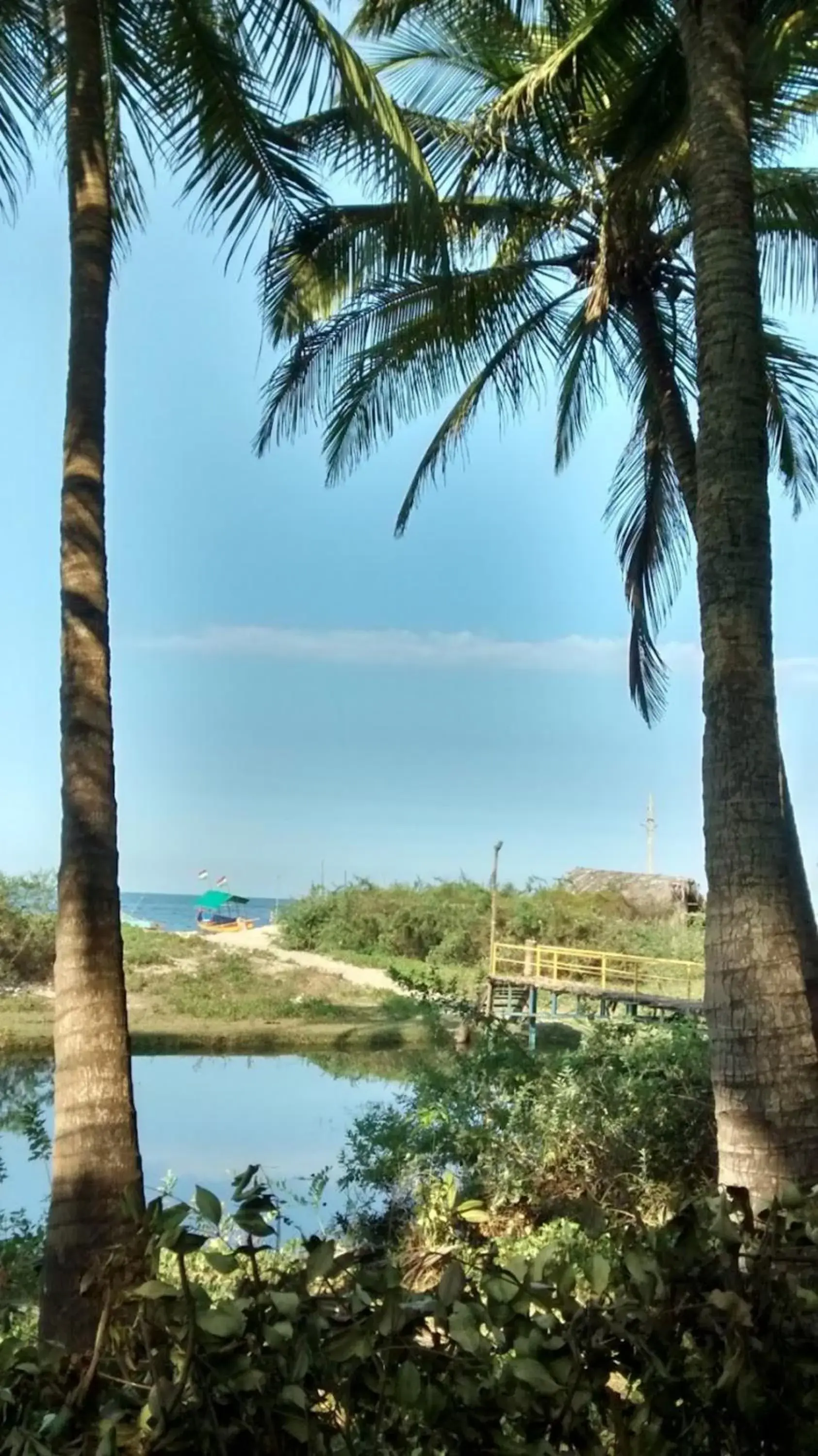 Sea view in Samant Beach Resort Sea view in Samant Beach Resort