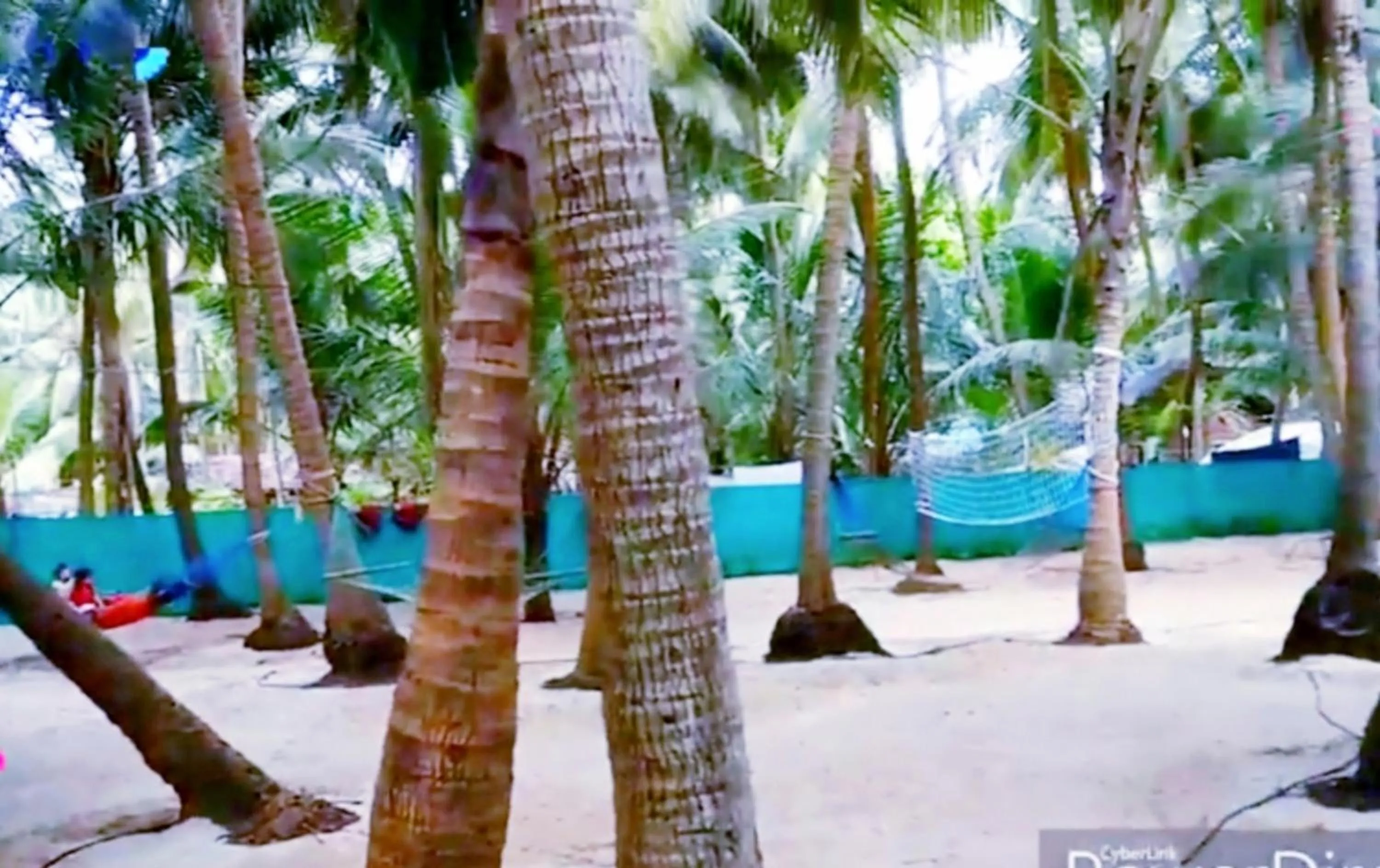 Garden in Samant Beach Resort