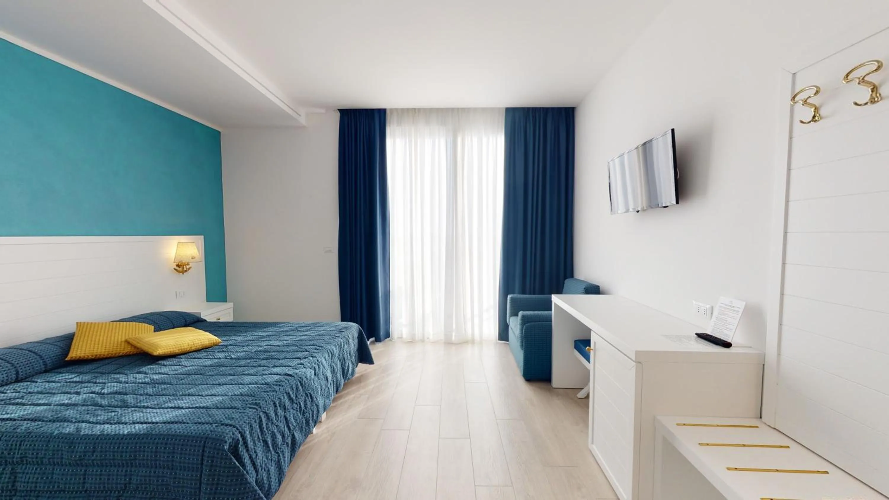 Bedroom, Bed in Hotel Zunino