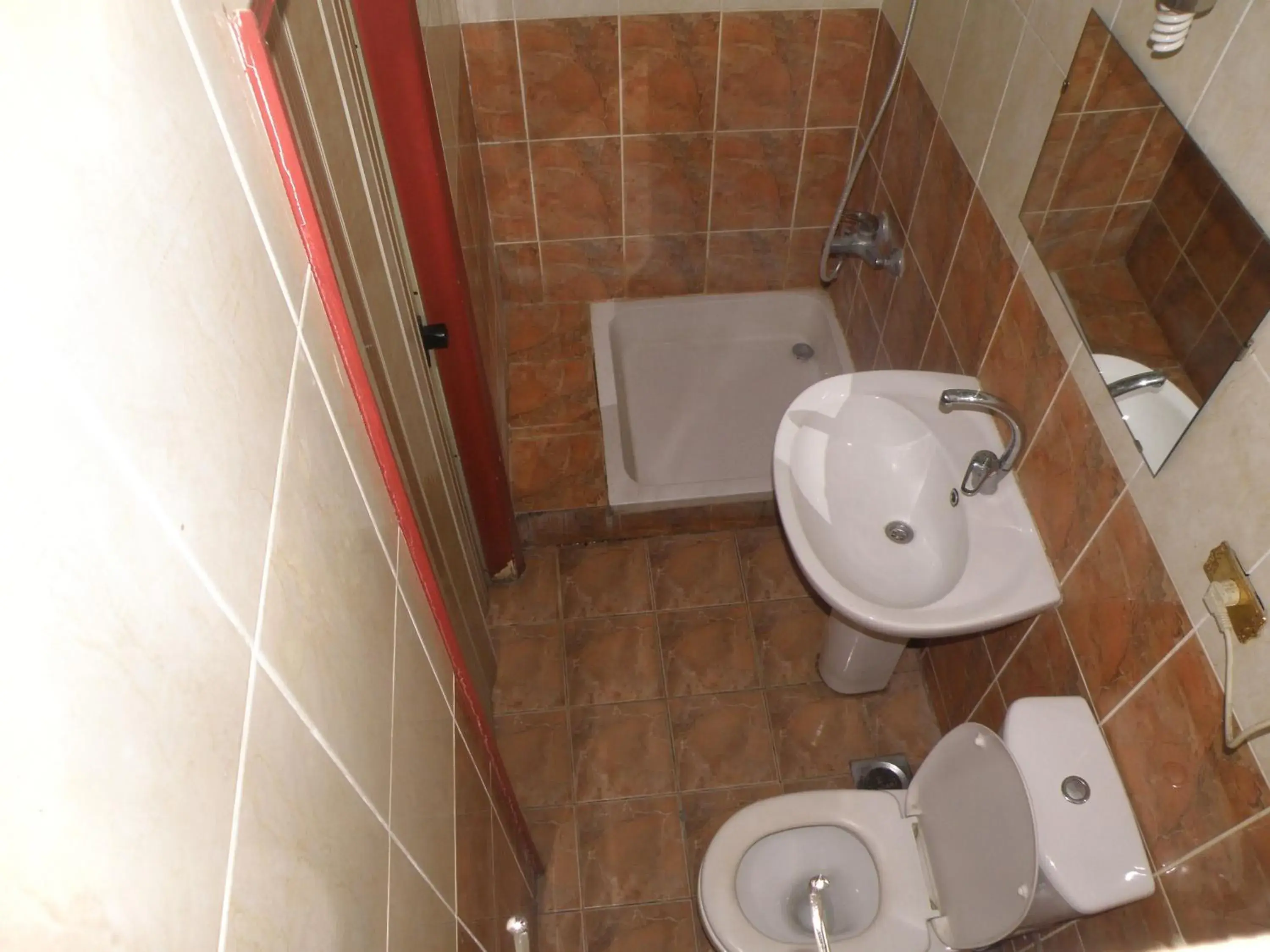 Shower, Bathroom in Hostel Vienna