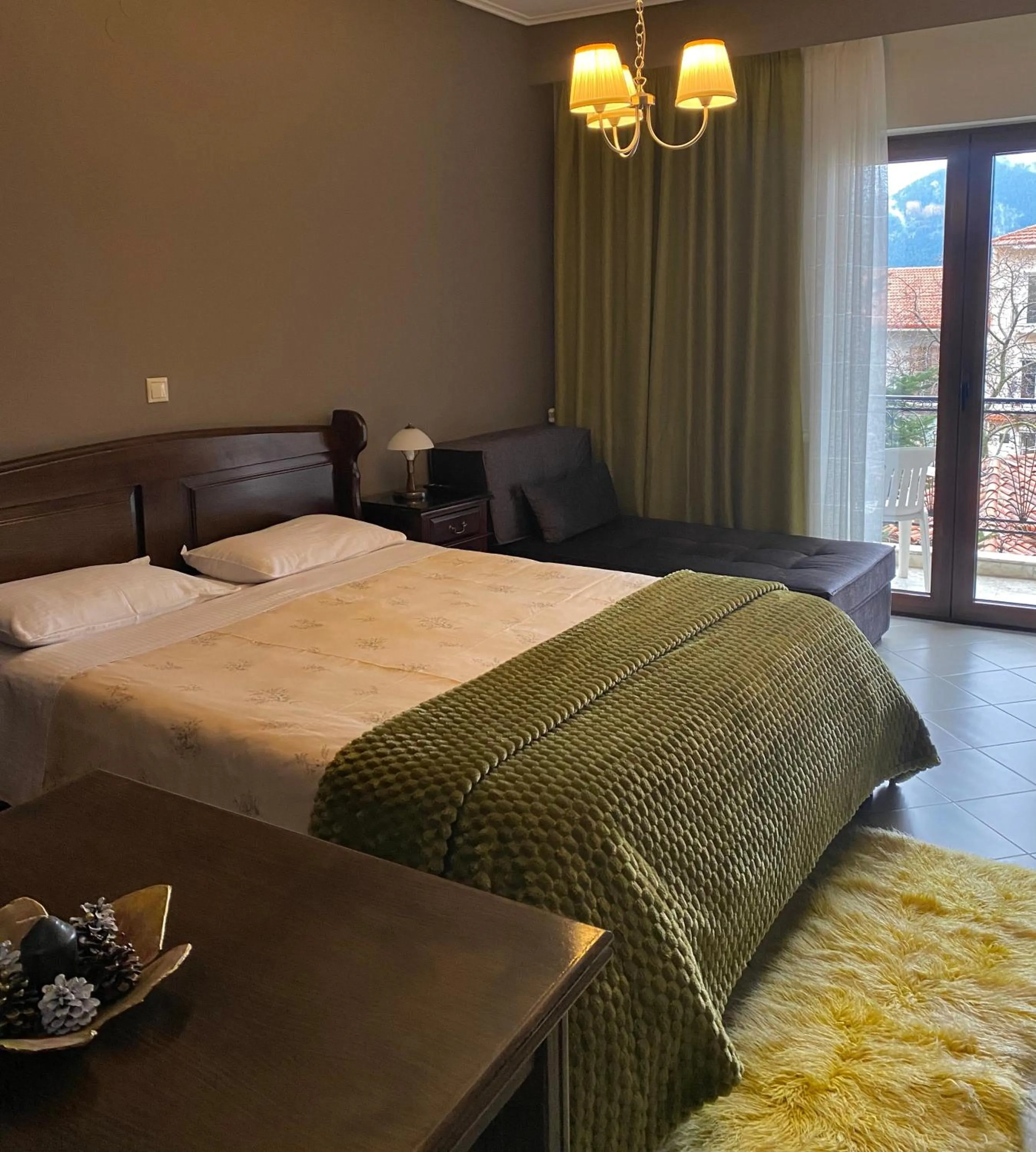 Bed in Marianna's Home Accommodation