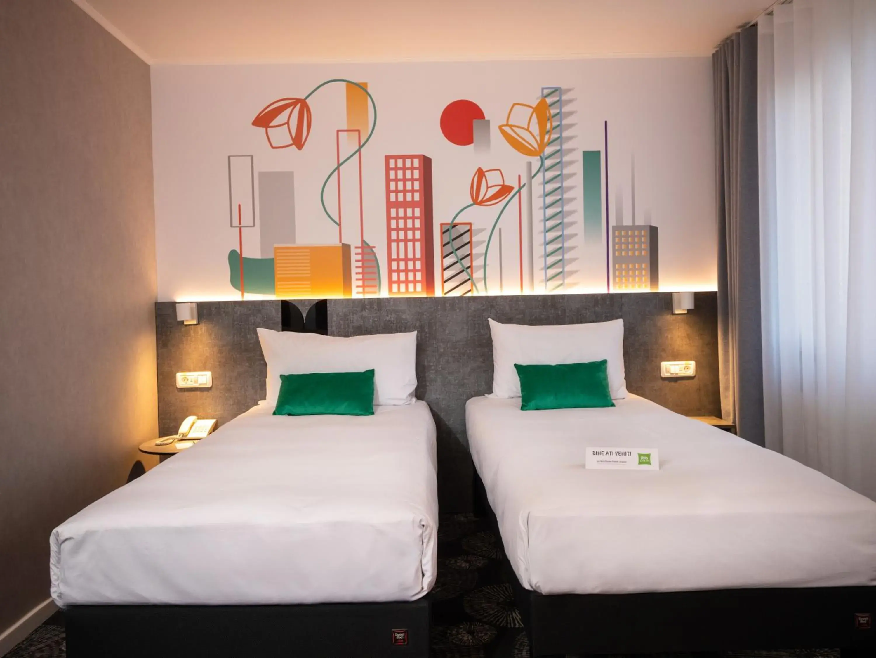 Bed in ibis Styles Pitesti Arges Bed in ibis Styles Pitesti Arges
