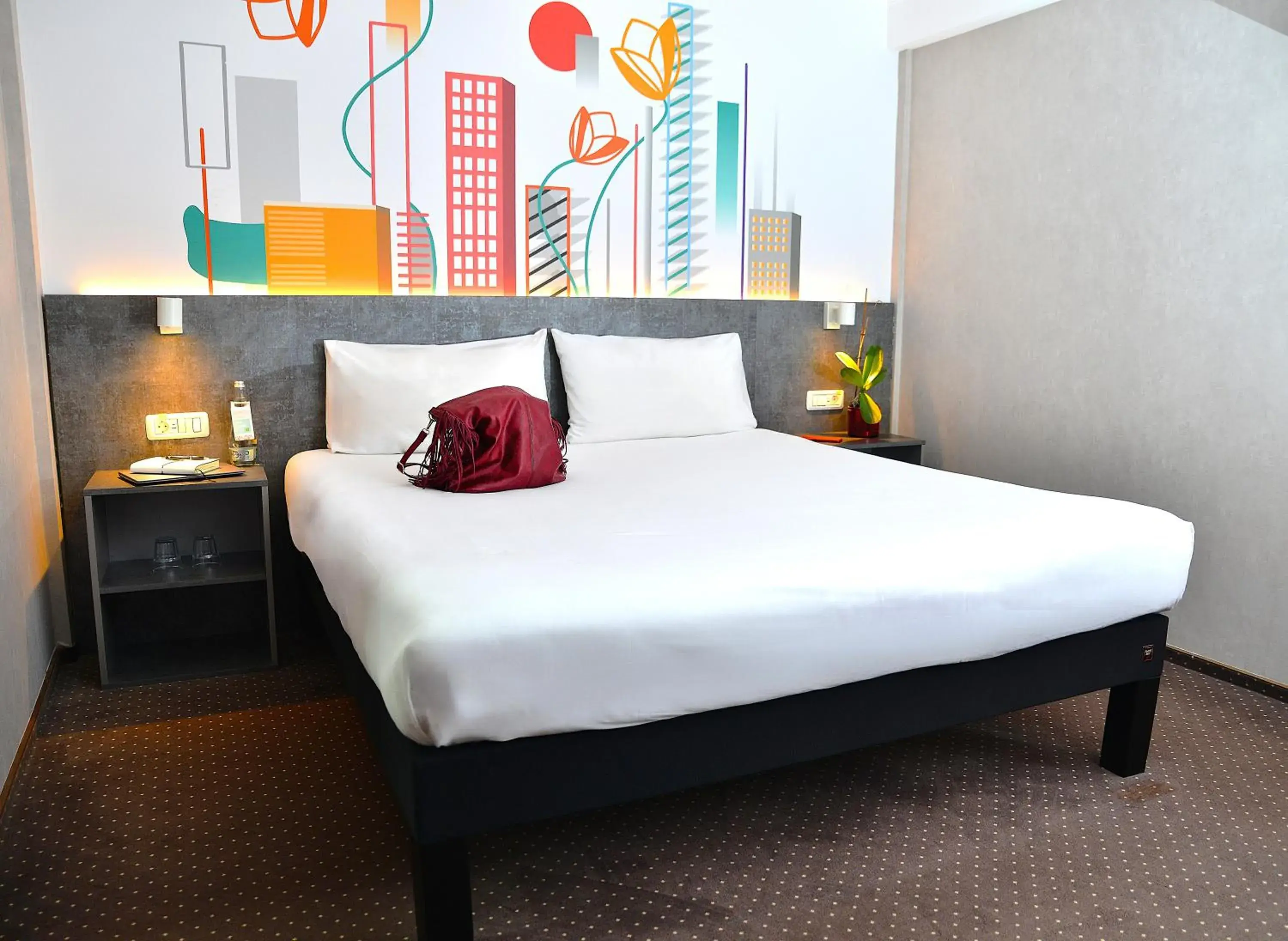 Bed in ibis Styles Pitesti Arges Bed in ibis Styles Pitesti Arges