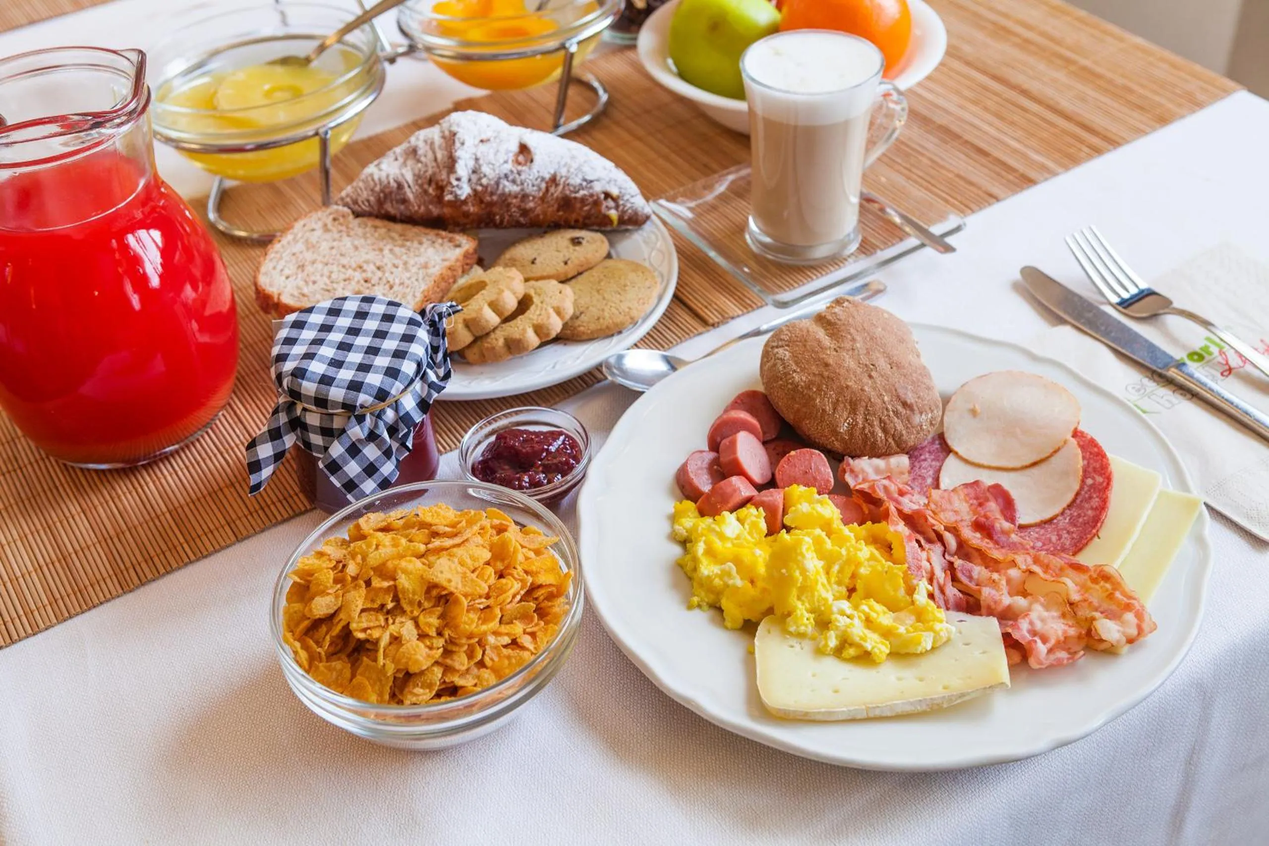 Food close-up in Hotel Giardino