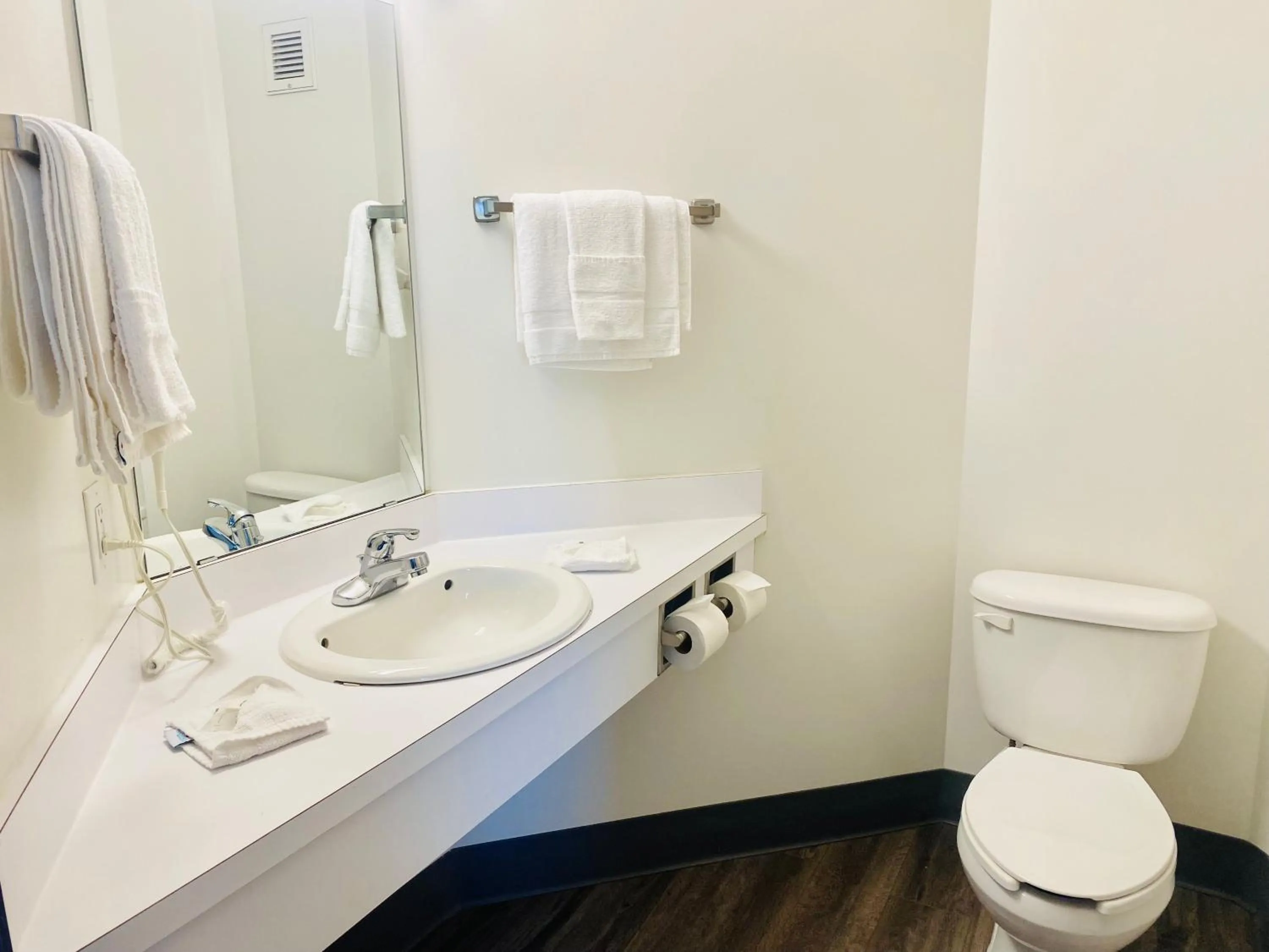 Toilet in Motel 6-Red Deer, AB
