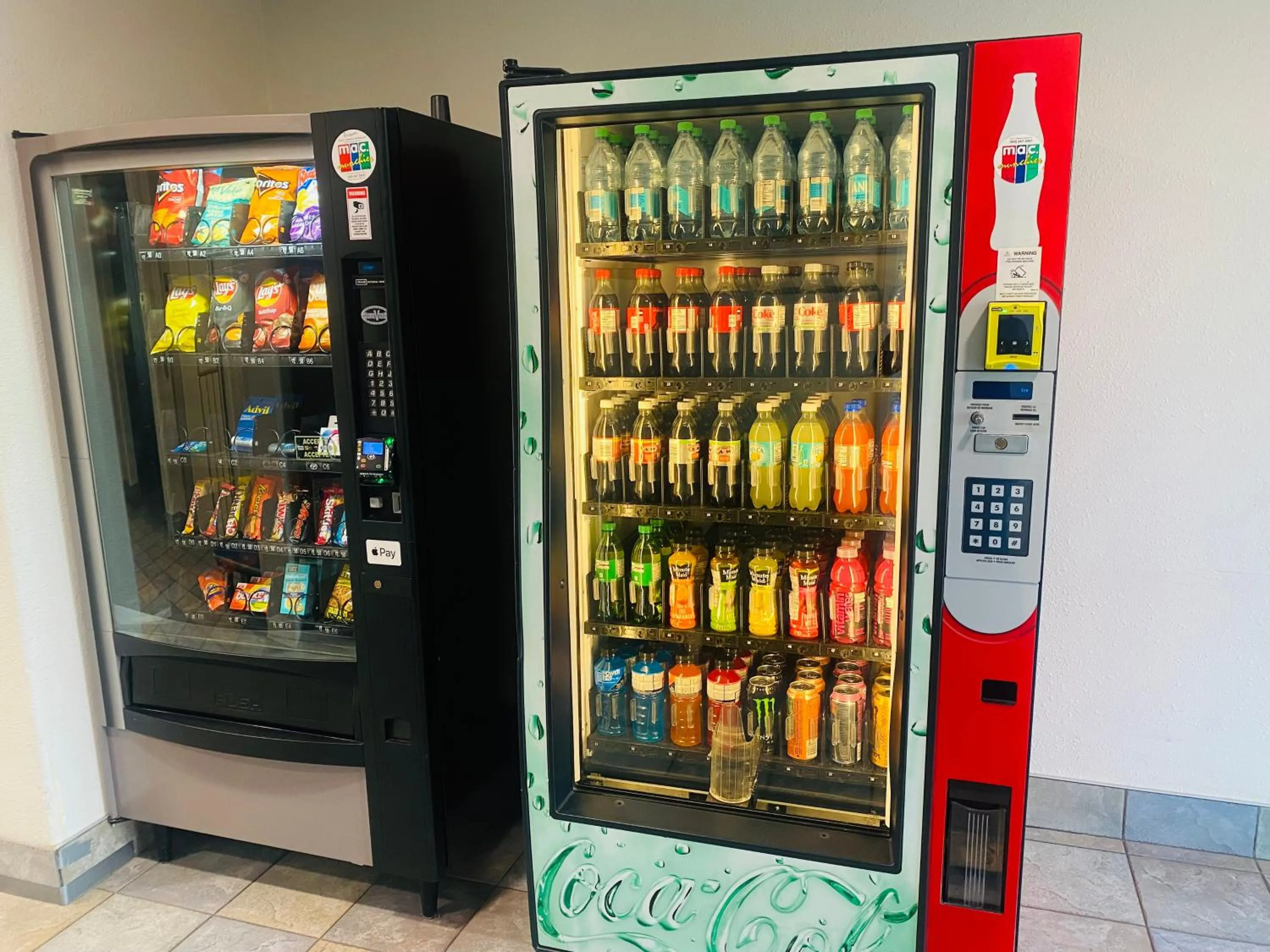 vending machine in Motel 6-Red Deer, AB