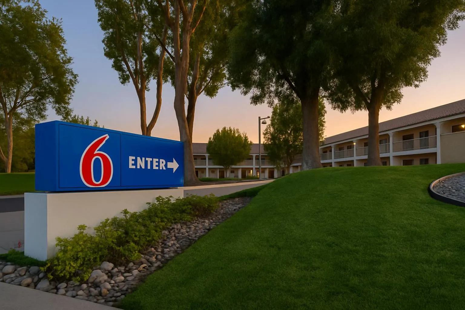 Facade/entrance in Motel 6-Thousand Oaks, CA