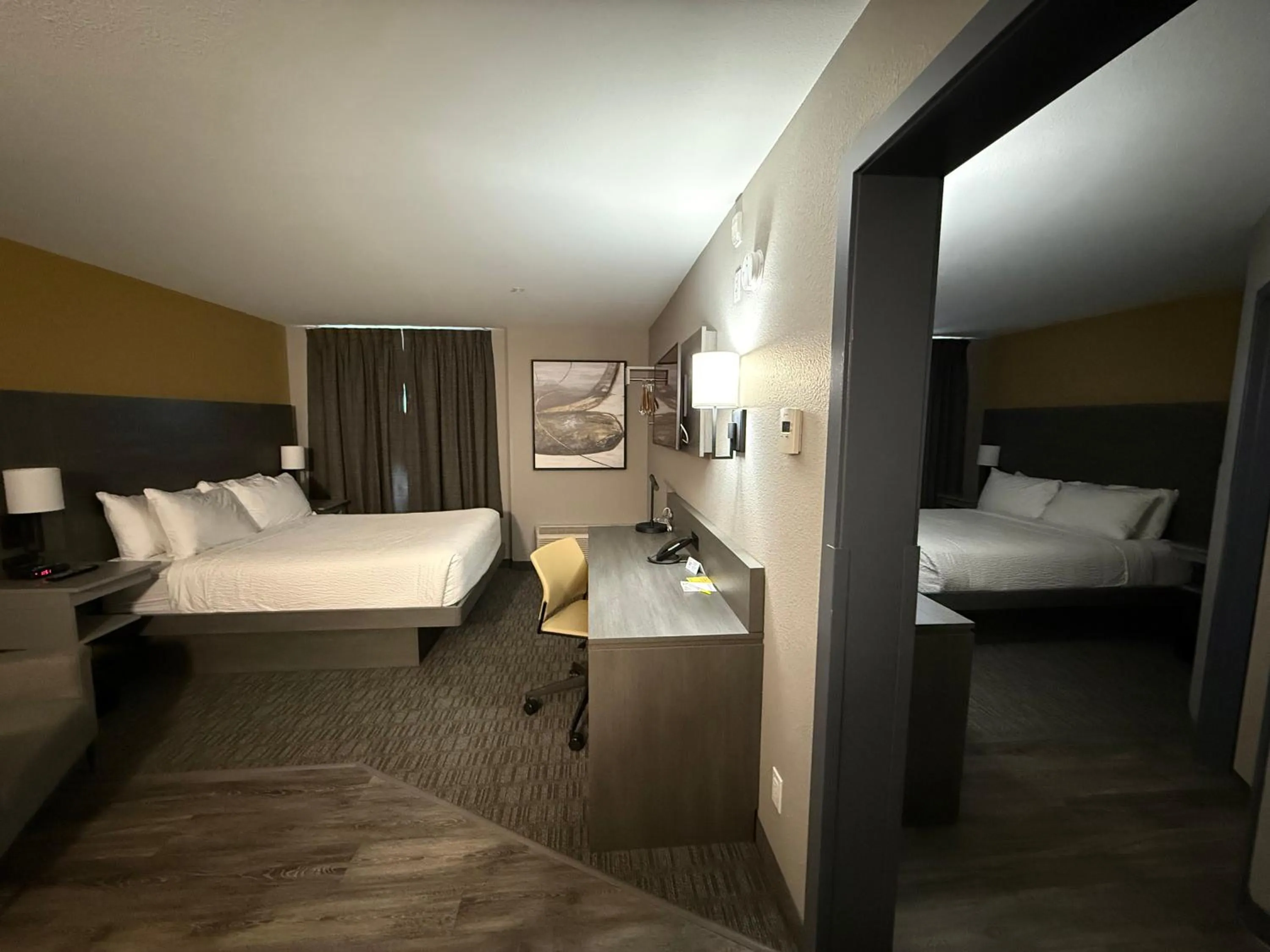 Bed in Days Inn by Wyndham Stony Plain