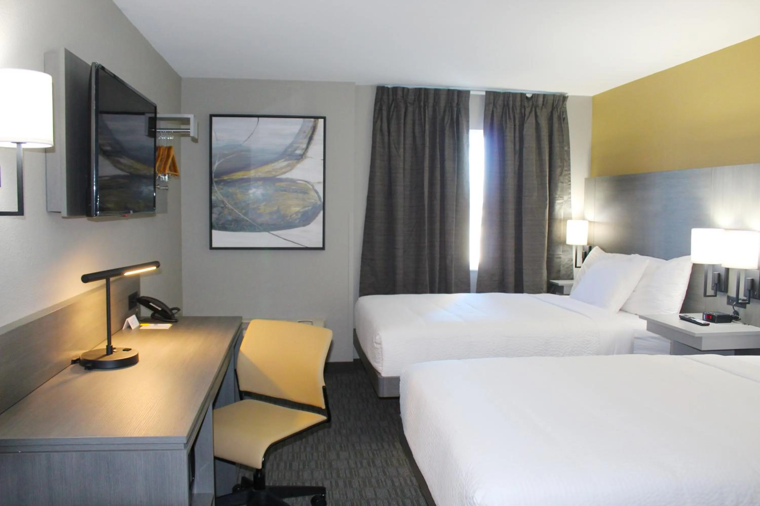 Bed in Days Inn by Wyndham Stony Plain