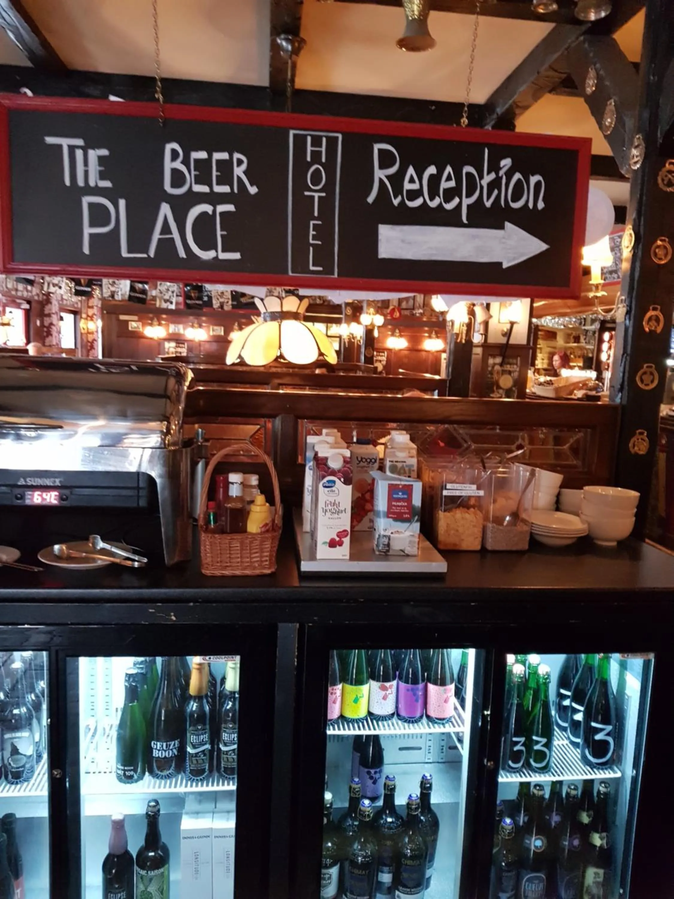 Breakfast in Hotel Bishops Arms Kiruna