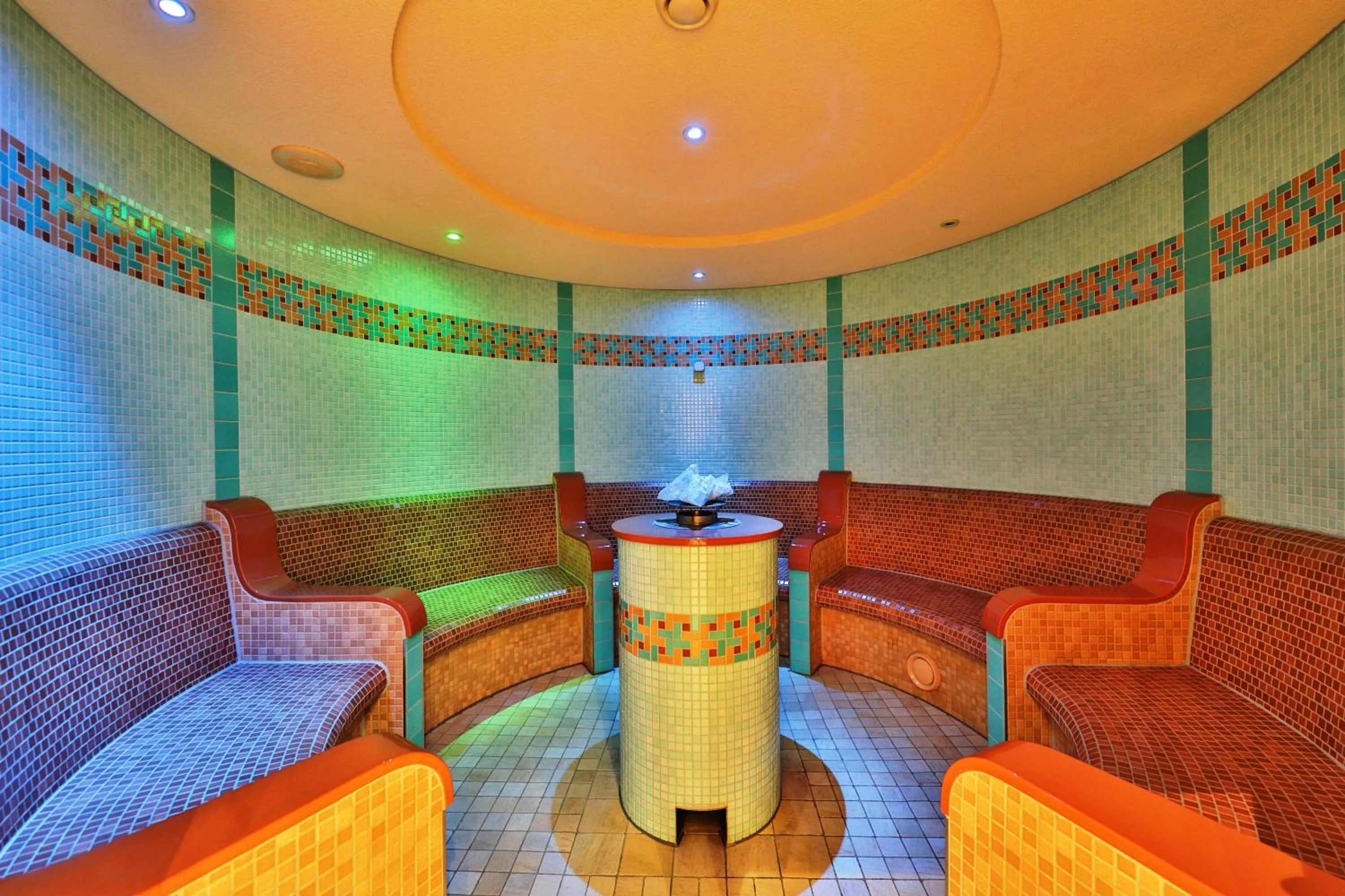 Steam room in Bellevue Residence Apartments