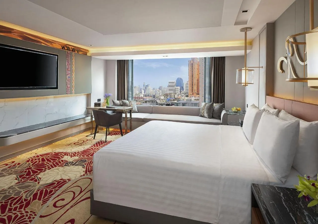 TV and multimedia, Bed in Valia Hotel Bangkok