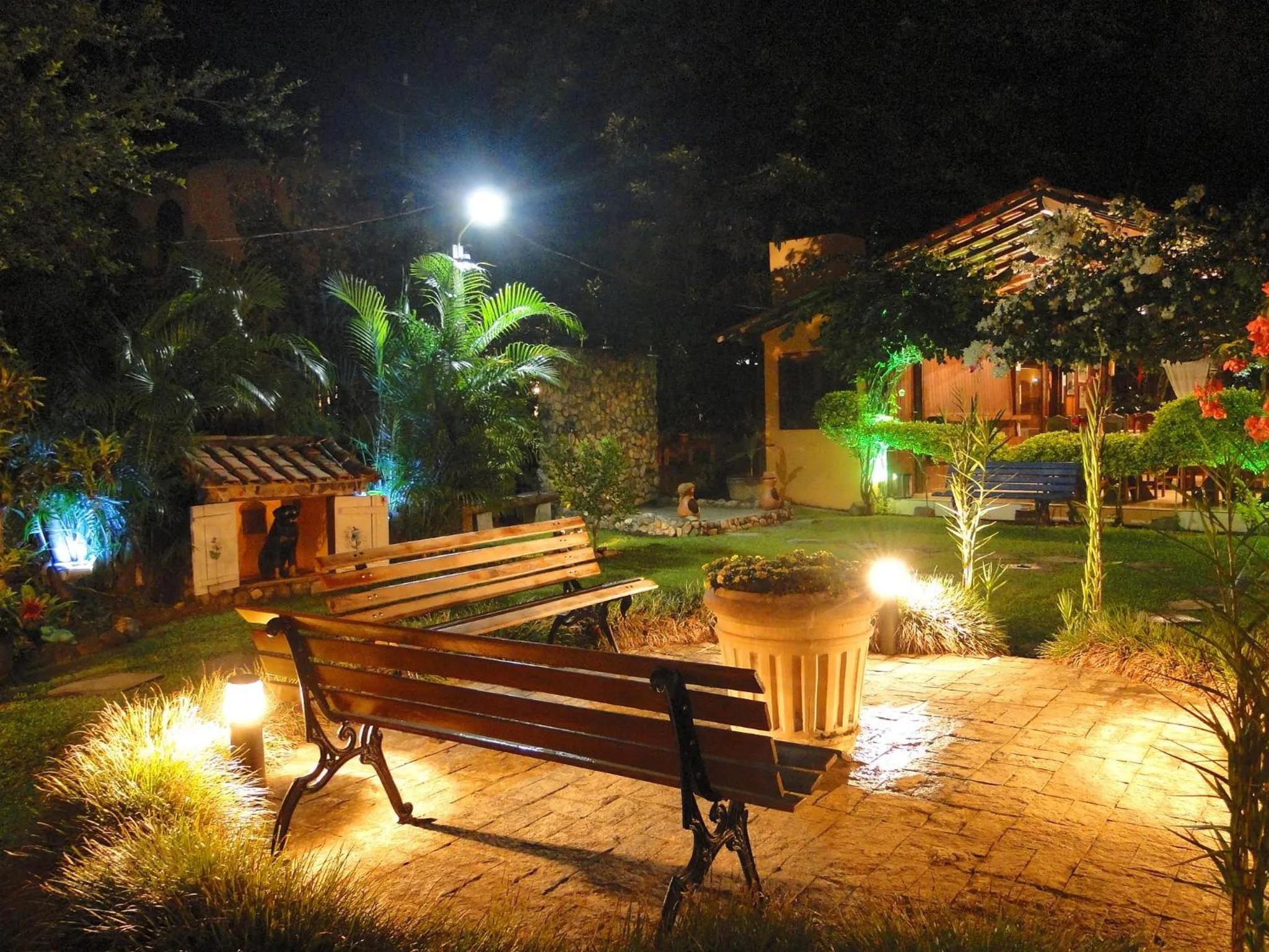 Patio in Pousada Caúca