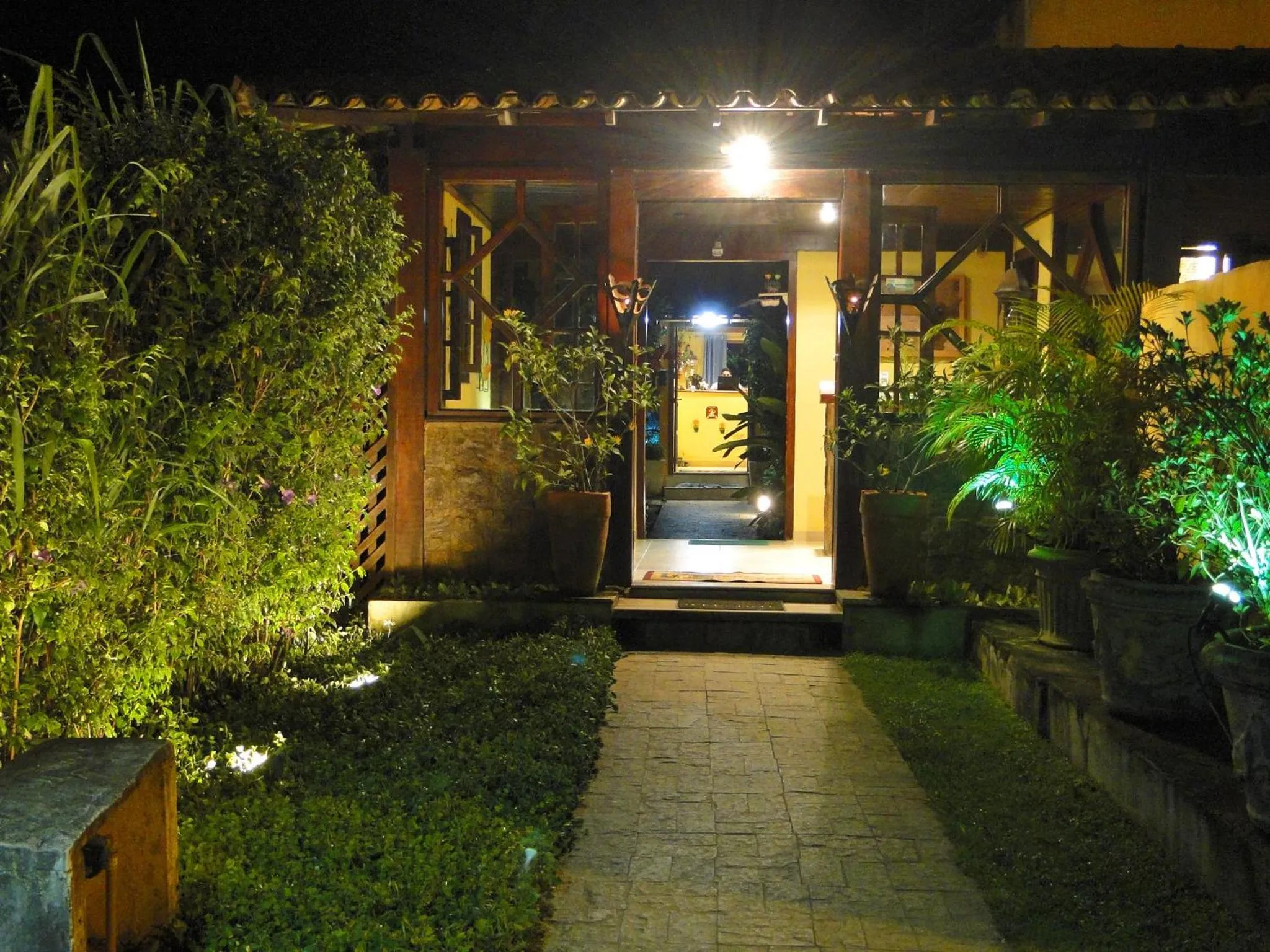 Facade/entrance in Pousada Caúca