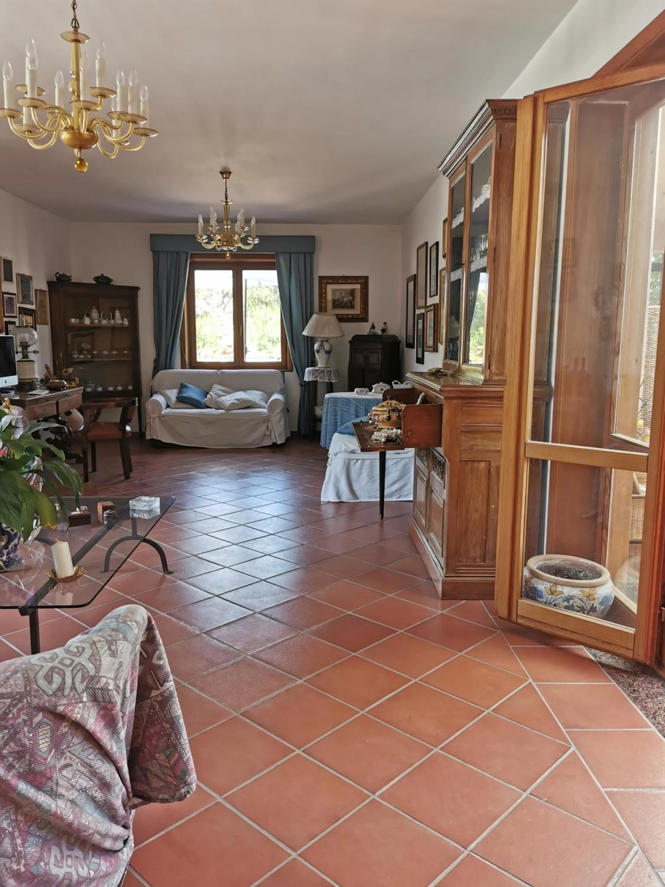 Lobby or reception in Villa Grande