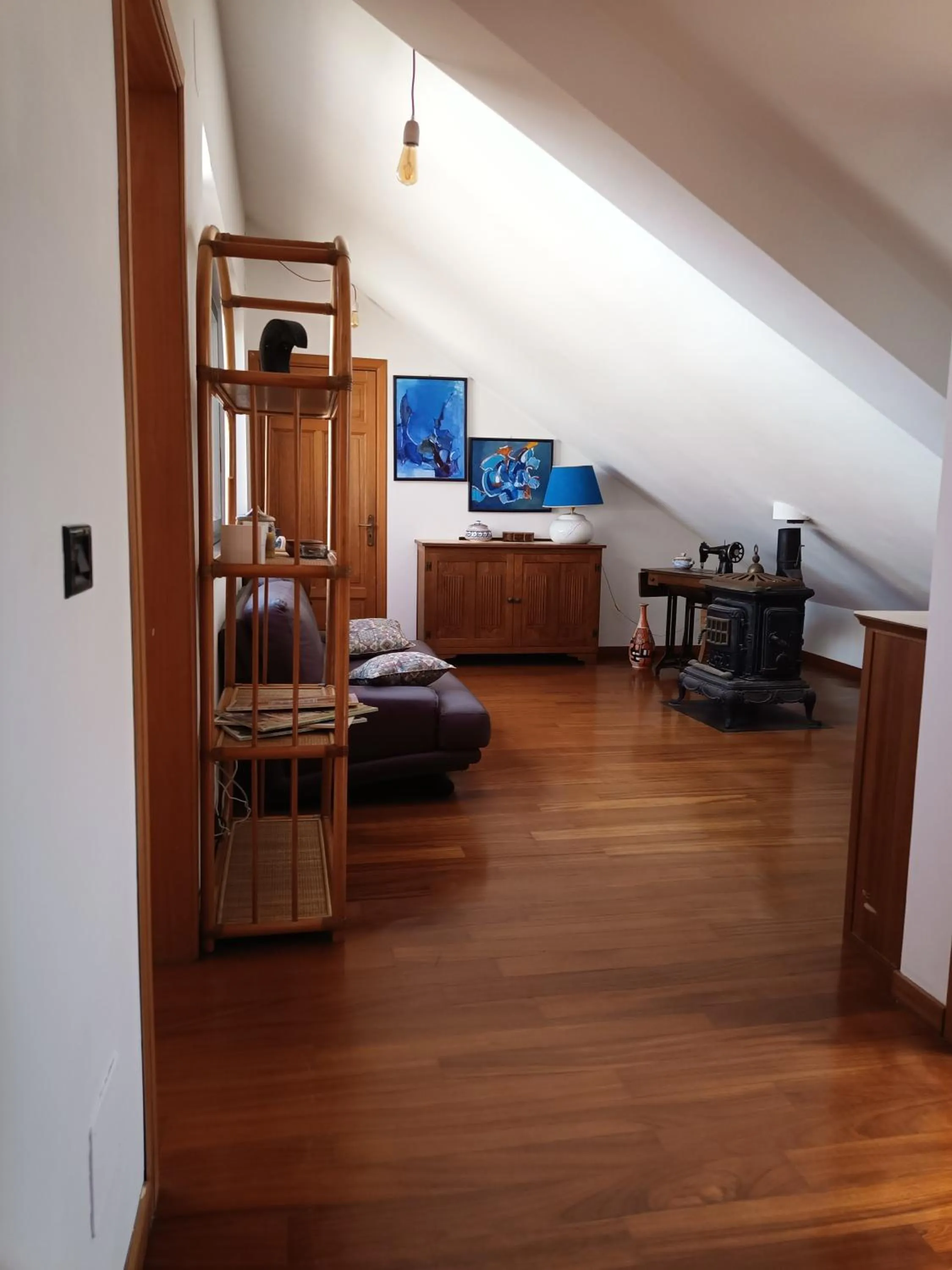 Living room, Bed in Villa Grande
