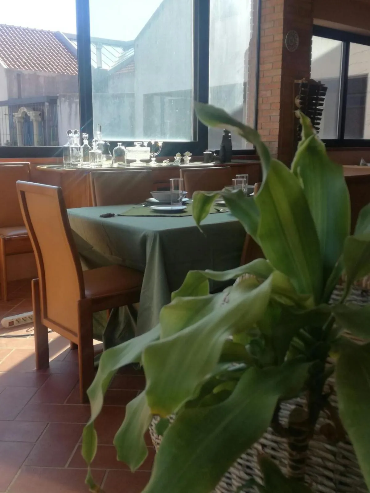 Dining area in Villa Grande