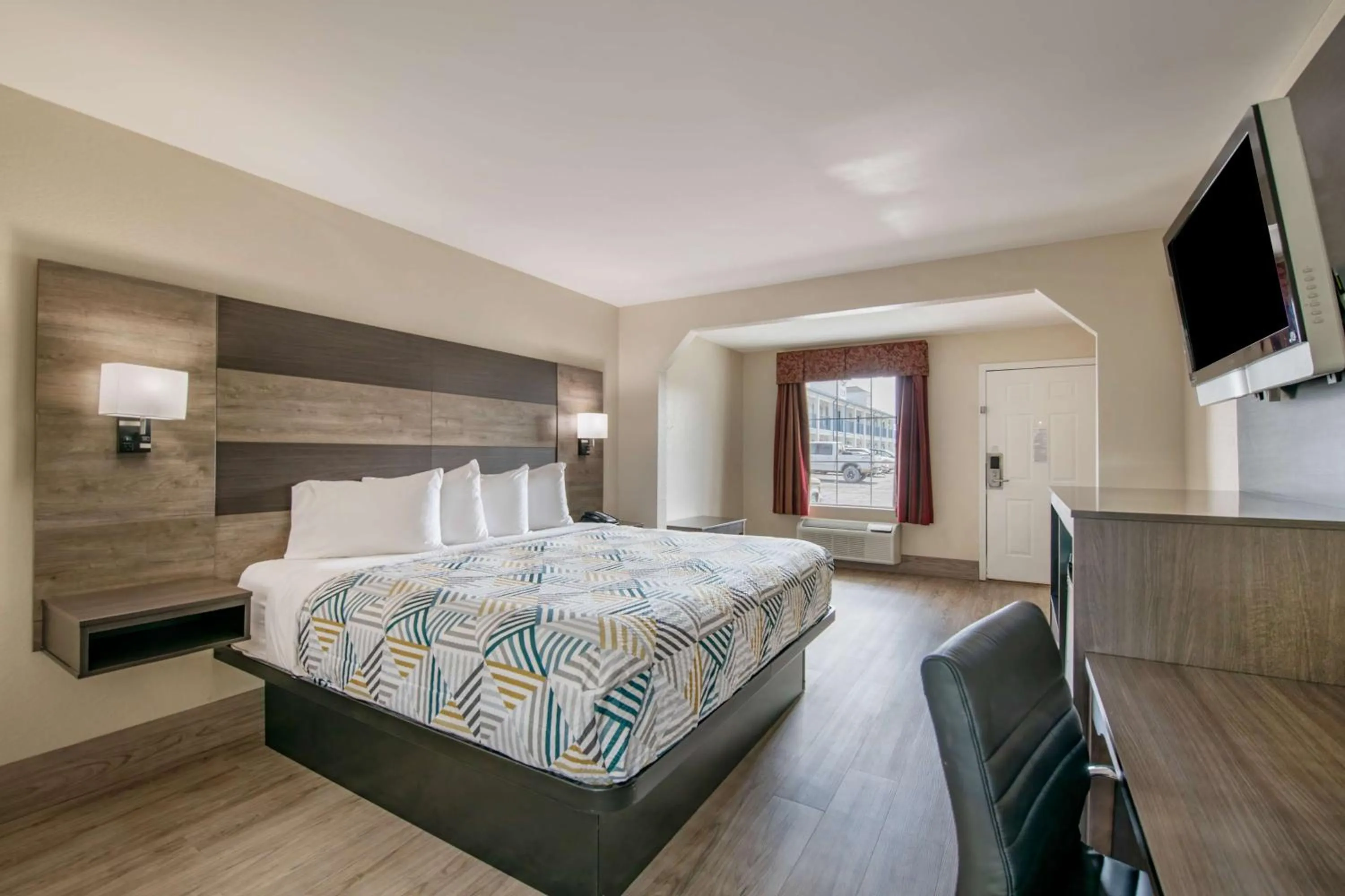 Bedroom, Bed in Motel 6 Macon, GA I 475