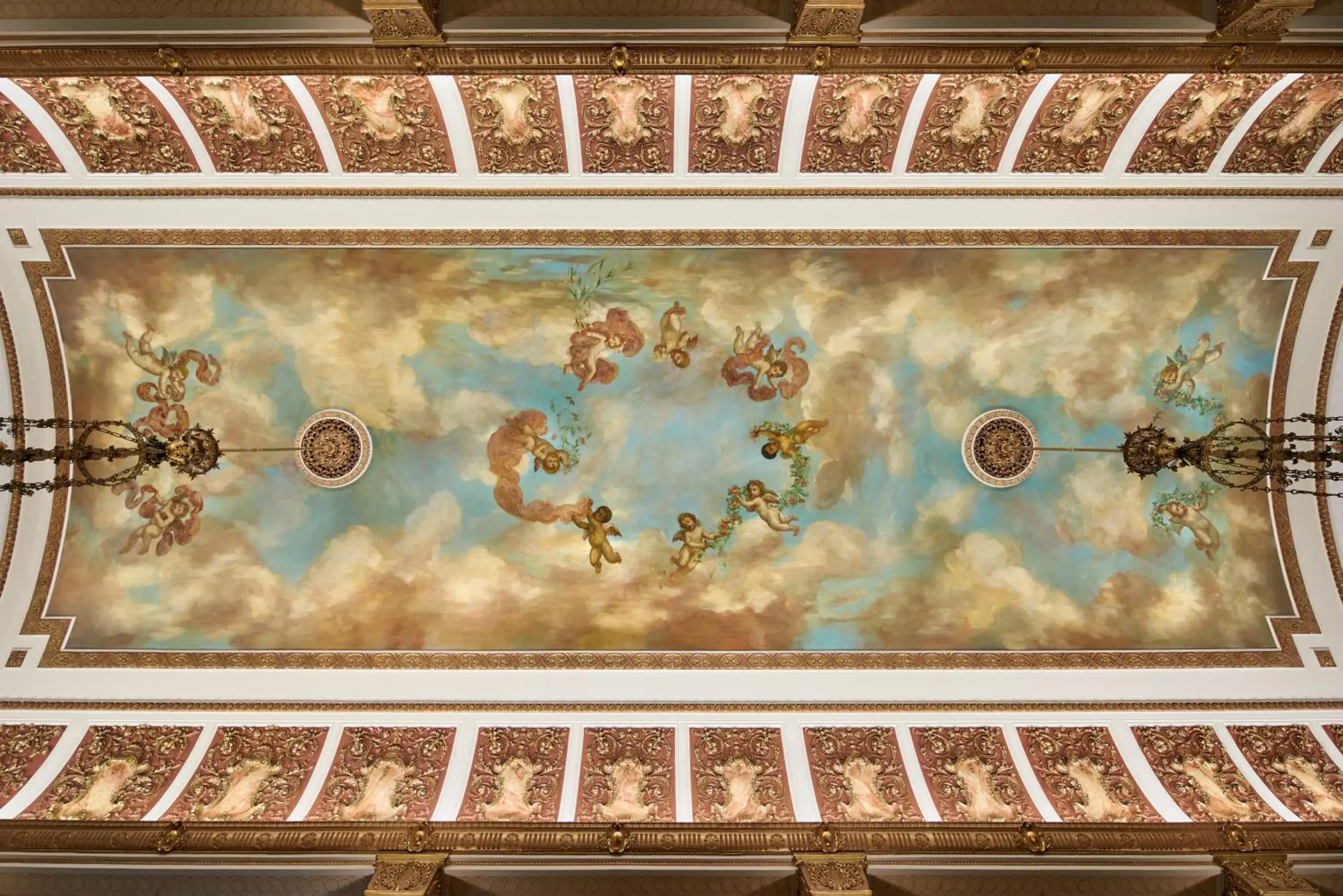 Lobby or reception in The Pfister Hotel Lobby or reception in The Pfister Hotel