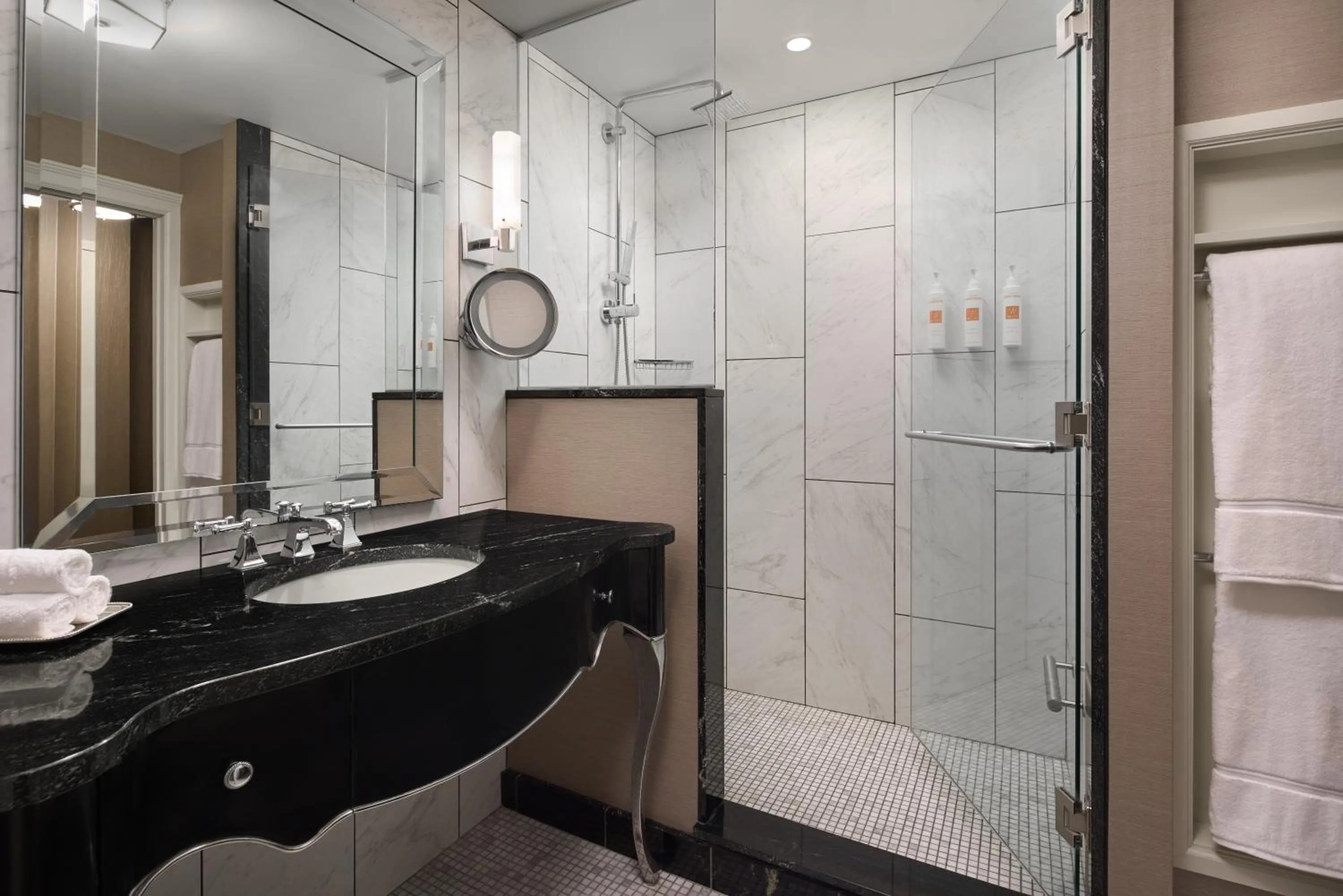 Shower in The Pfister Hotel