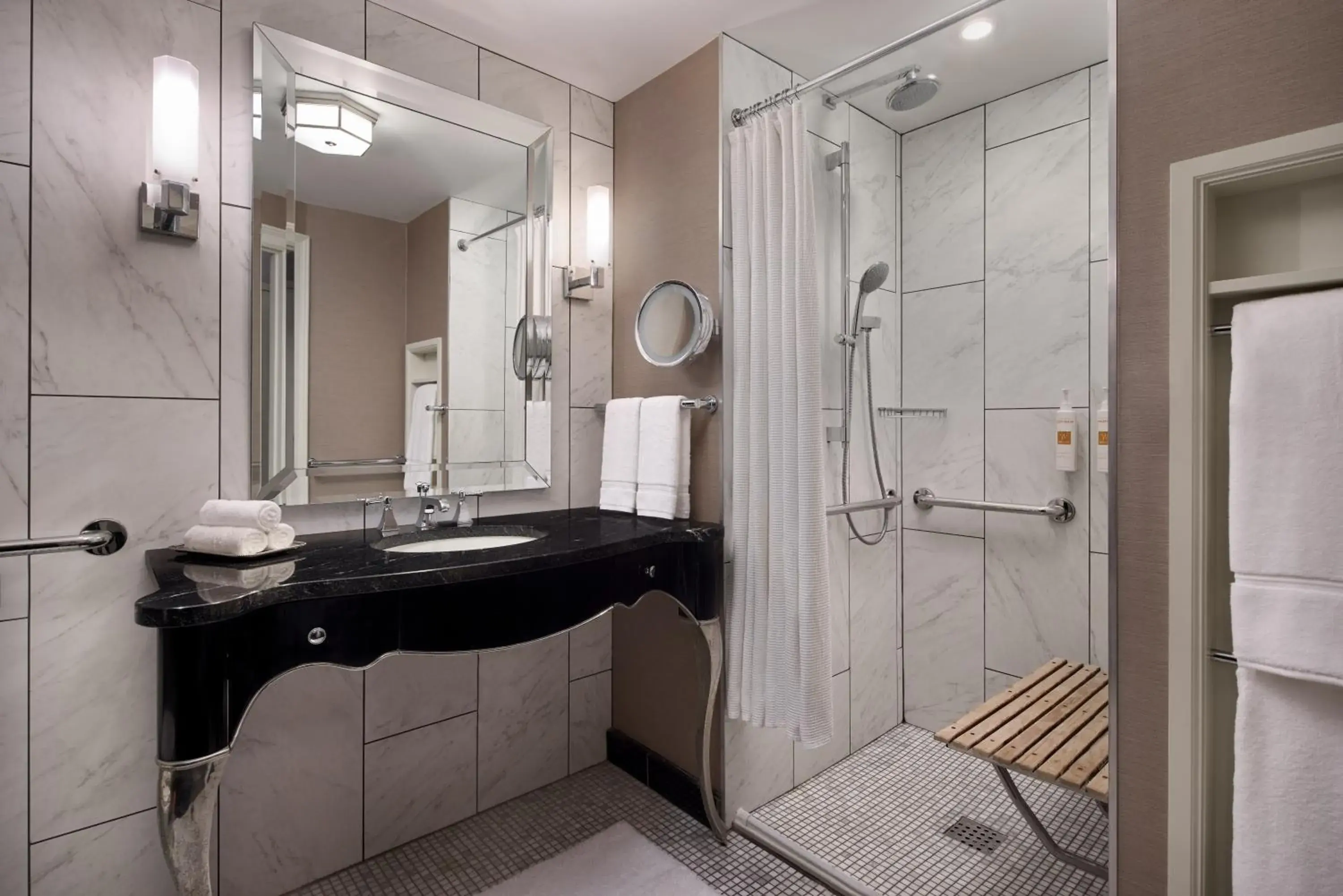 Bathroom in The Pfister Hotel Bathroom in The Pfister Hotel